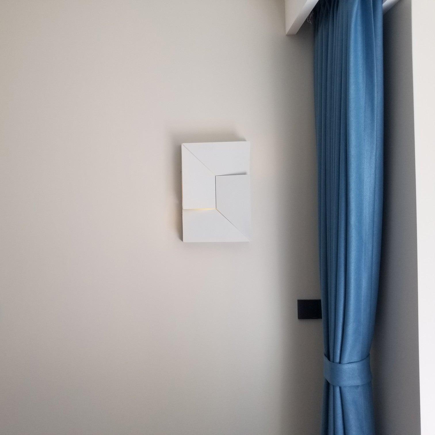 Shadows Grand Wall-mounted Light Wall Light - L 15cm x H 45cm Metal, Hardwired Wall Sconce, detail 54