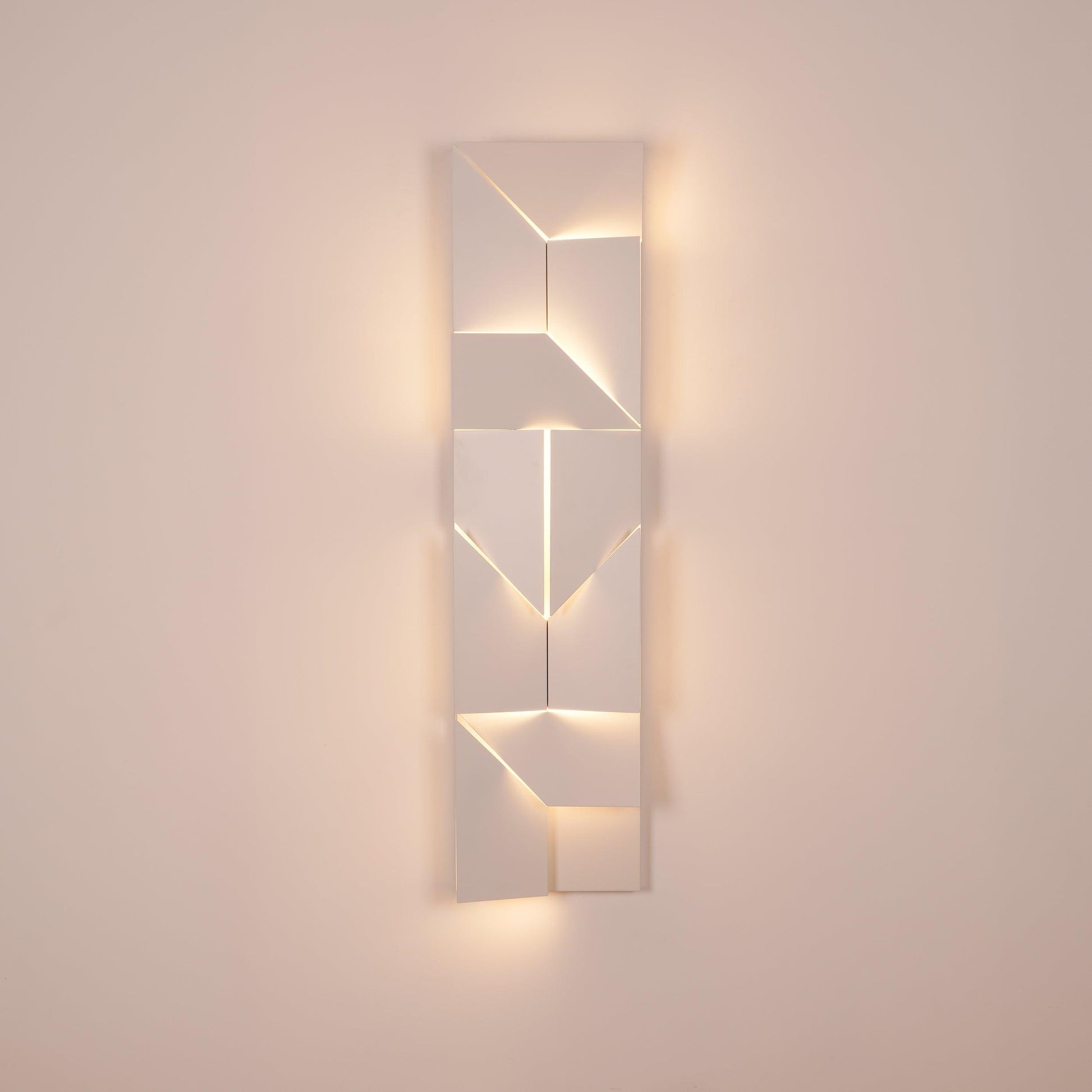 Shadows Grand Wall-mounted Light Wall Light - L 15cm x H 45cm Metal, Hardwired Wall Sconce, detail 71