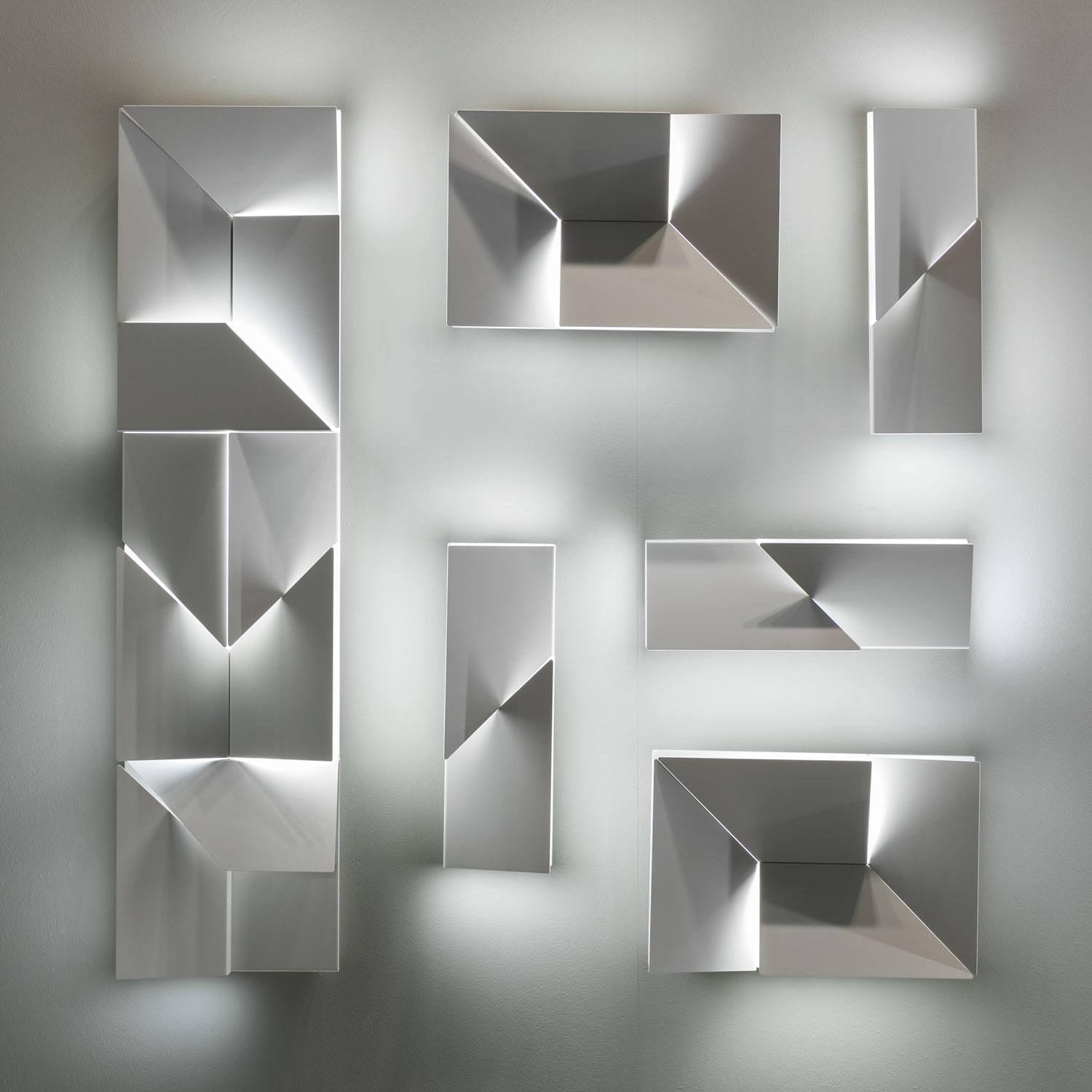 Shadows Grand Wall-mounted Light Wall Light - L 15cm x H 45cm Metal, Hardwired Wall Sconce, detail 29