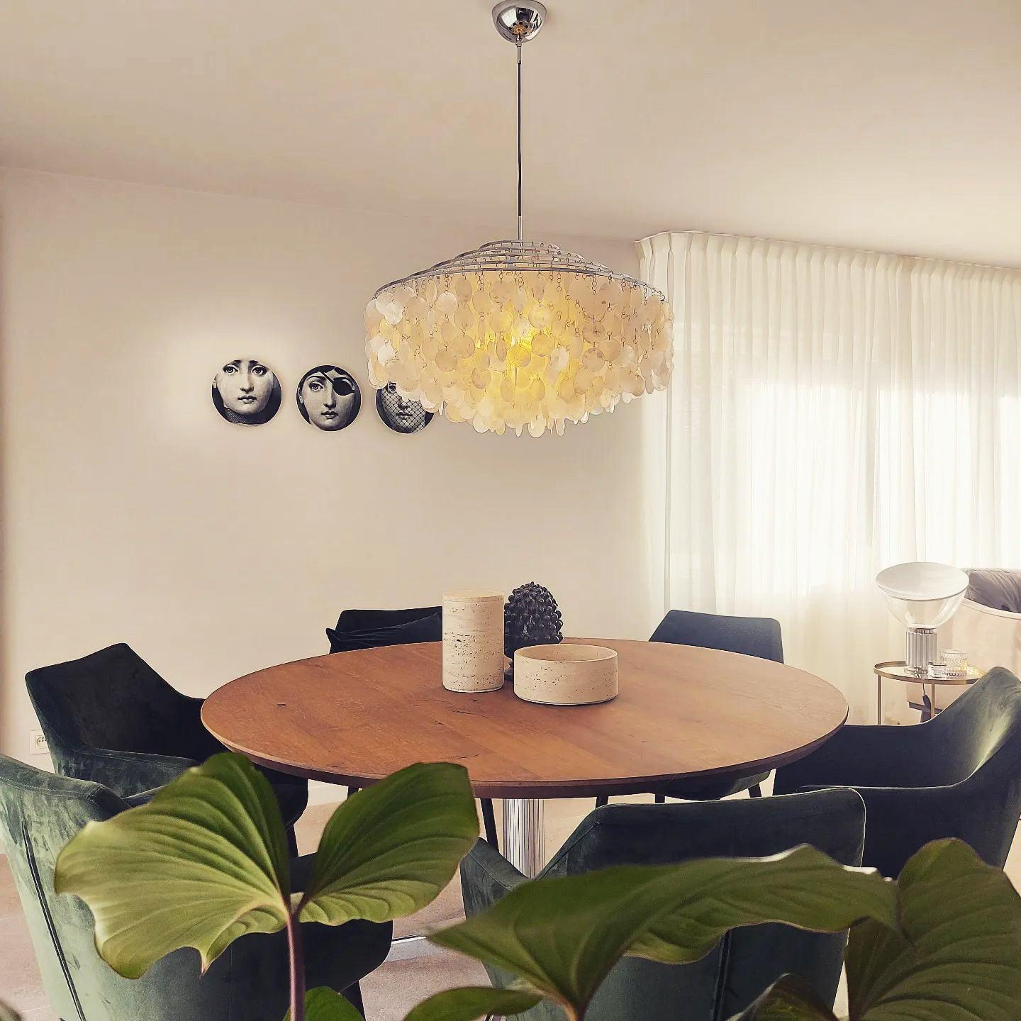 Shell Chandelier