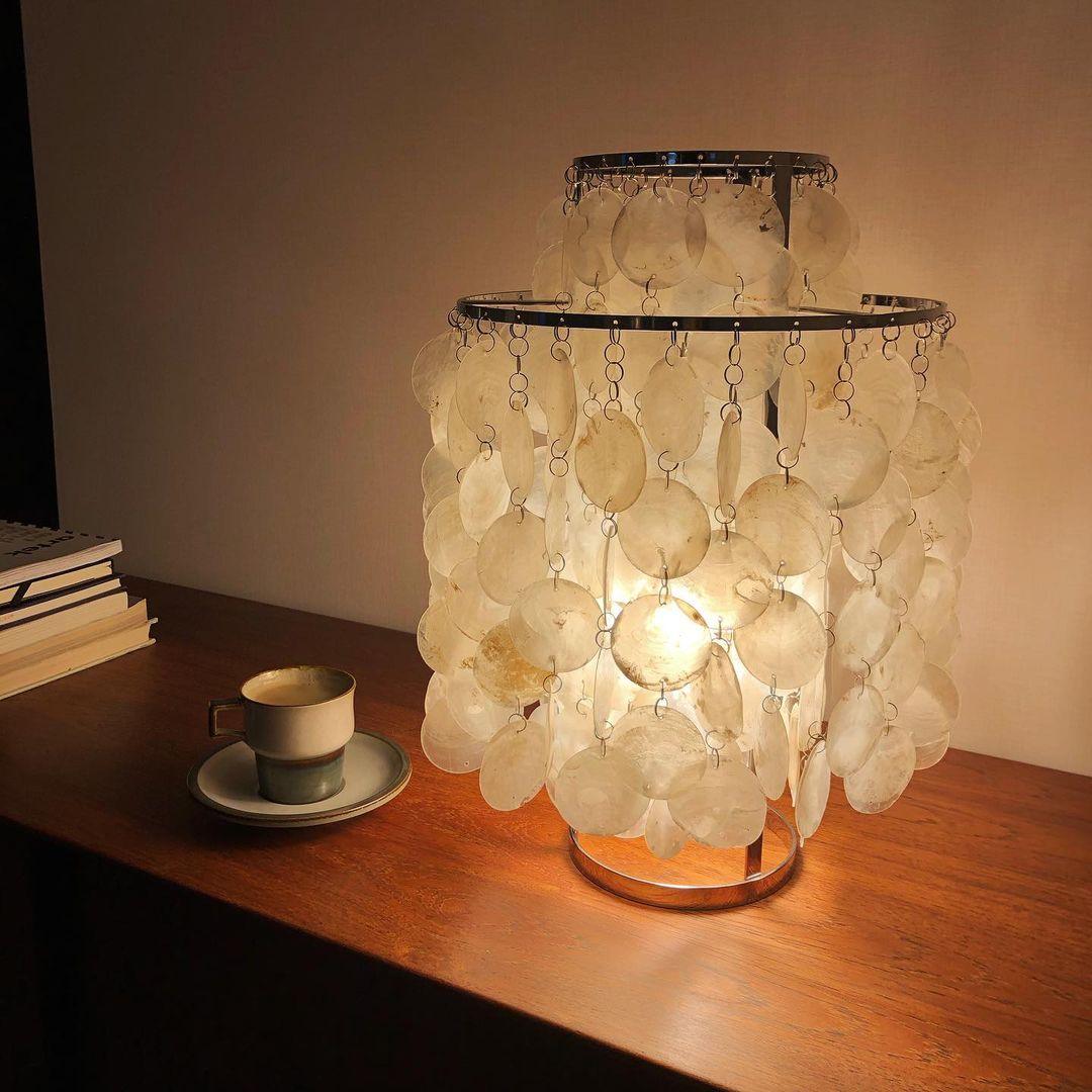 Shell Table Lamp 11.8