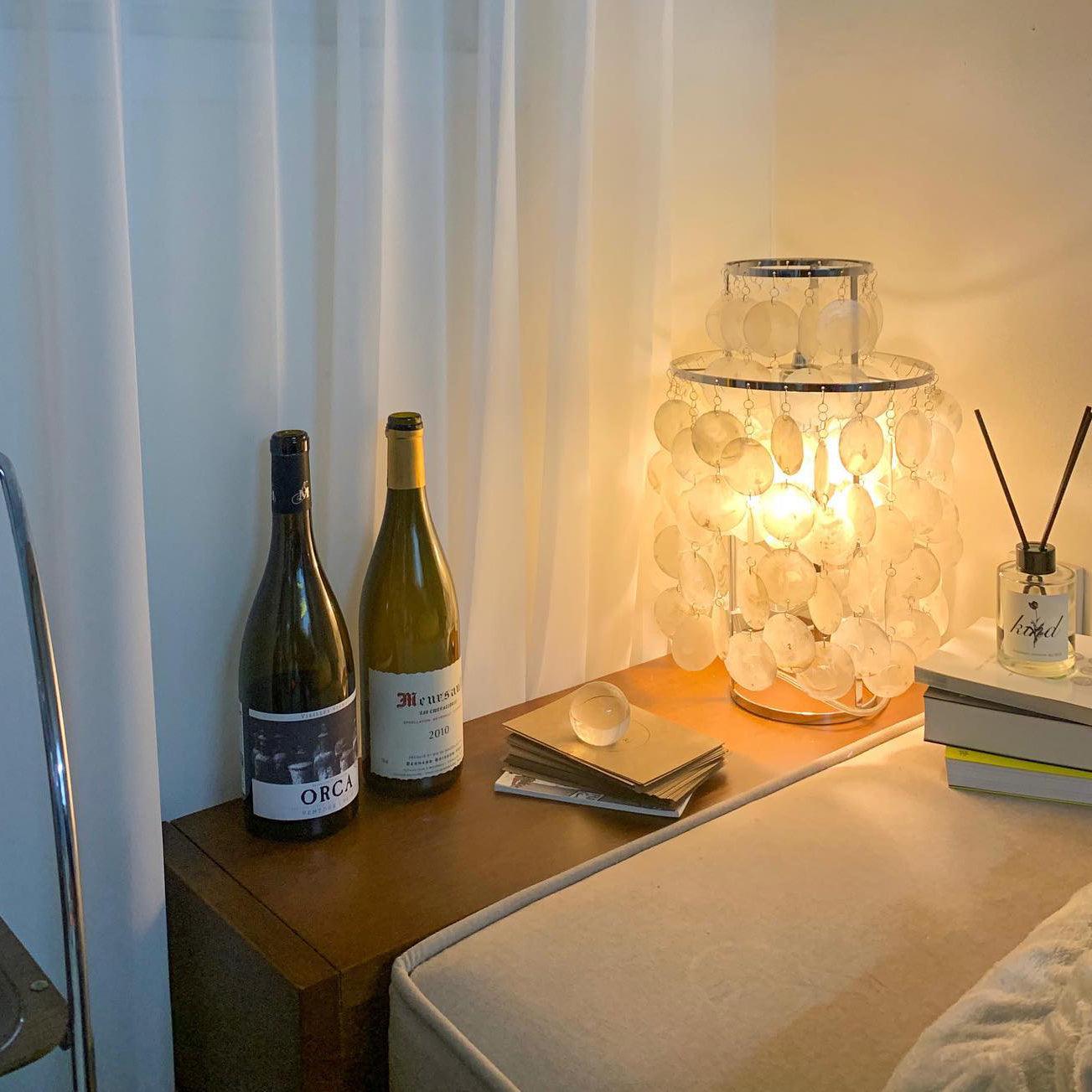 Shell Table Lamp 11.8