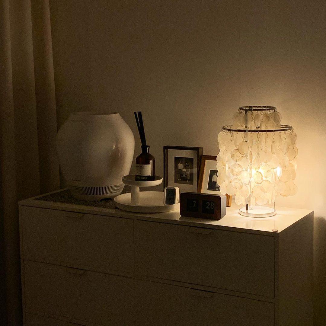Shell Table Lamp 11.8