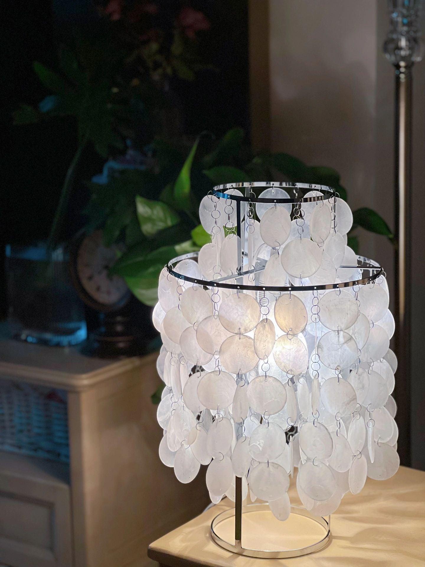 Shell Table Lamp 11.8