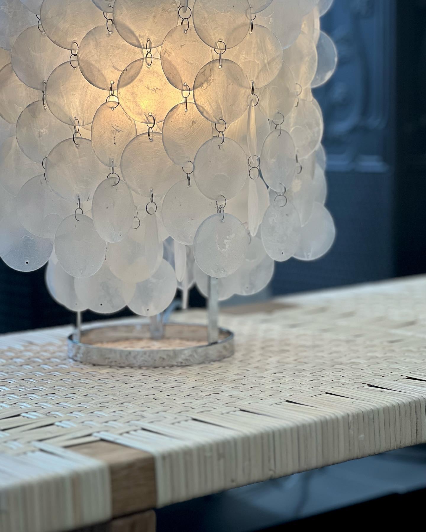 Shell Table Lamp 11.8