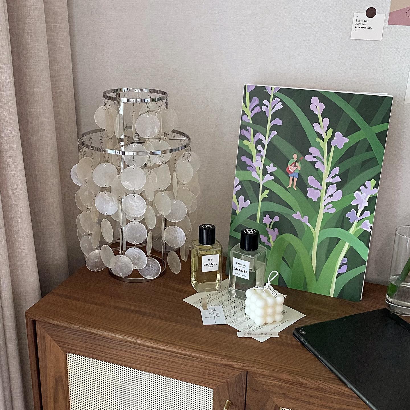 Shell Table Lamp 11.8