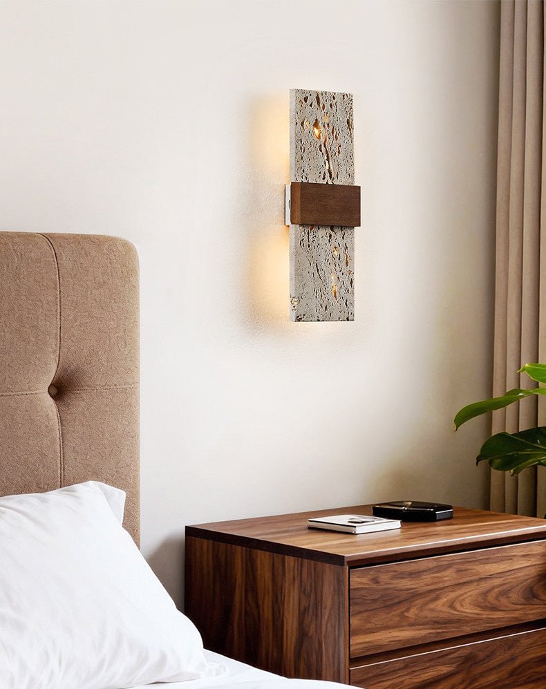 Siena Travertine Wall Light