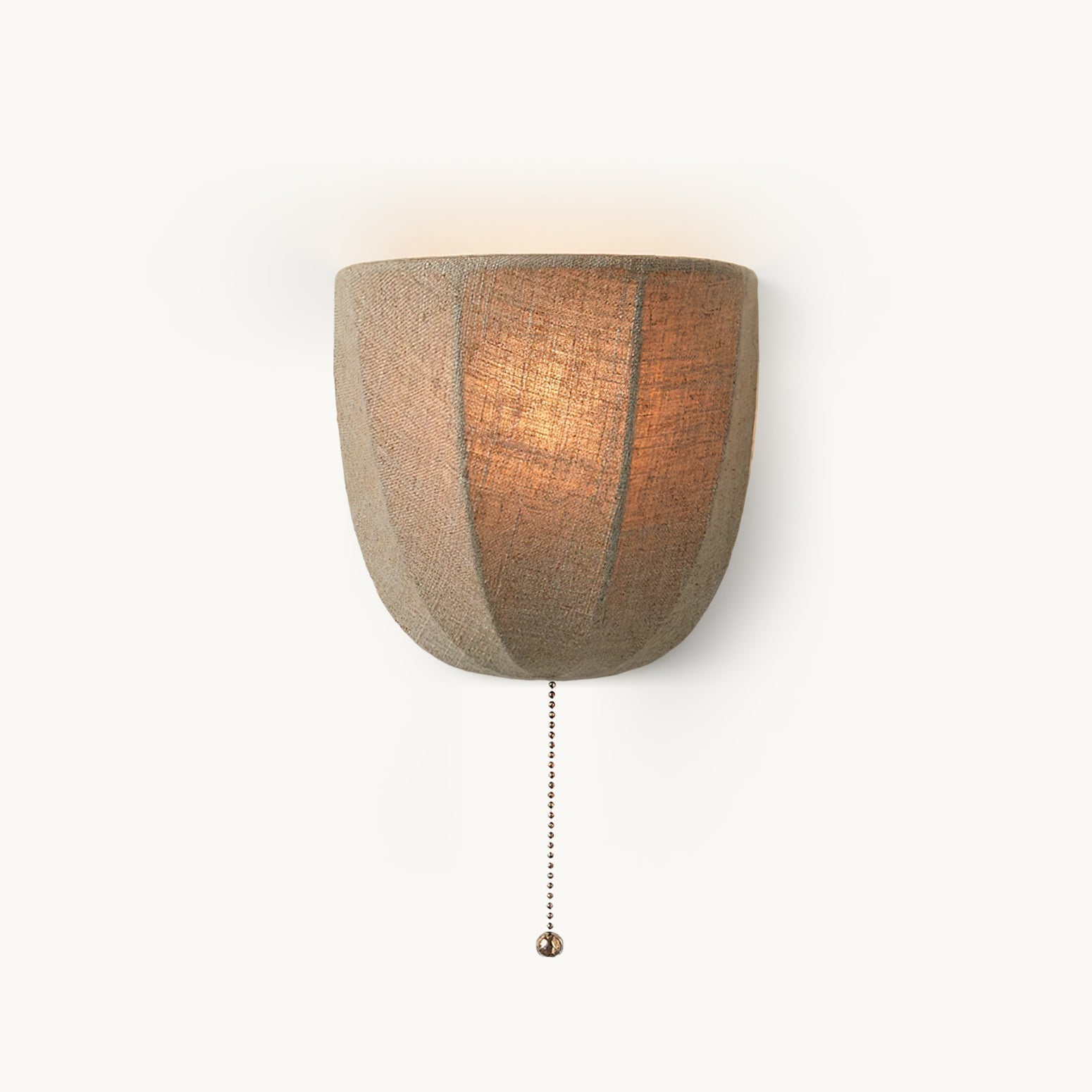 Sienna Linen Wall Sconce 7.1