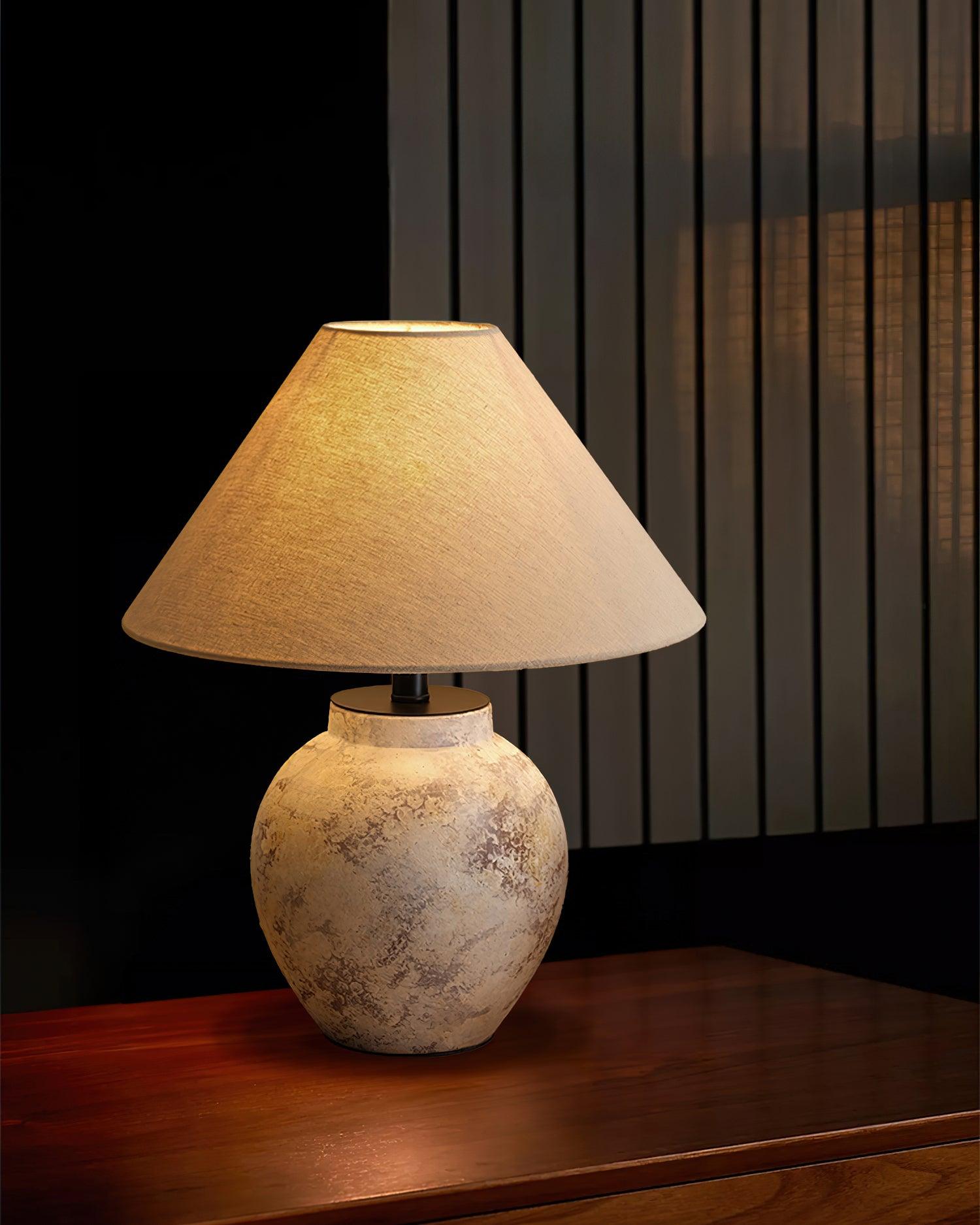 Sierra Clay Table Lamp 15.7
