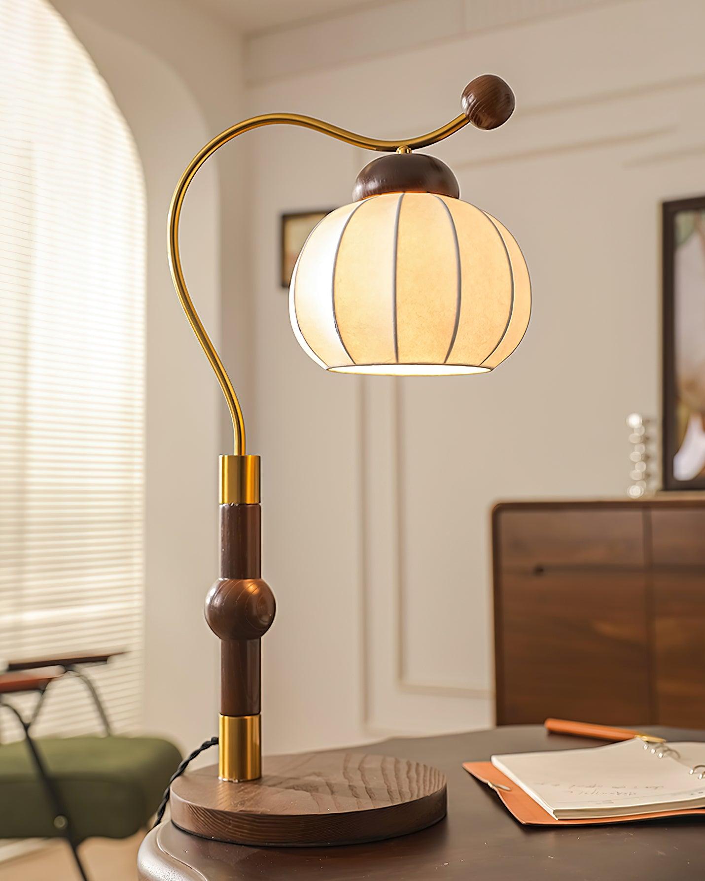 Silk Globe Table Lamp 7.9
