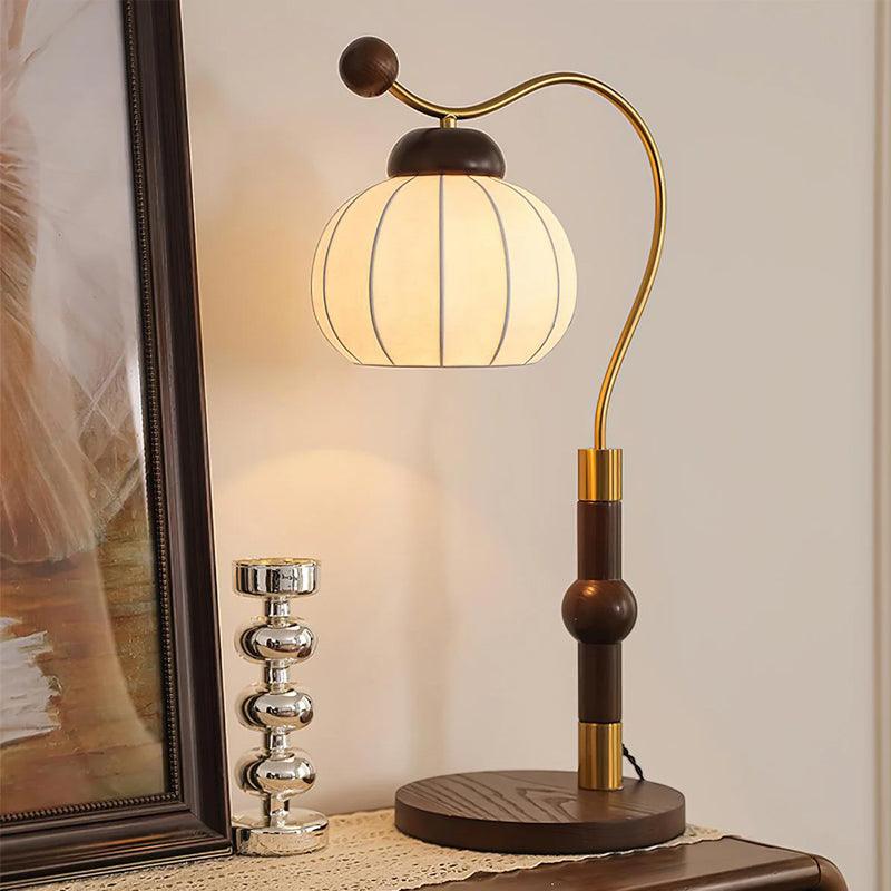 Silk Globe Table Lamp 7.9