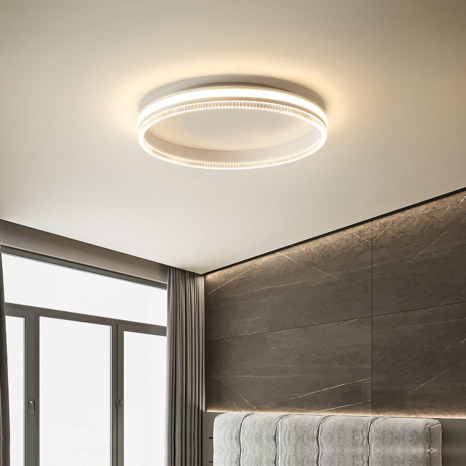 Simple Acrylic Ring Overhead Fixture Ceiling Light