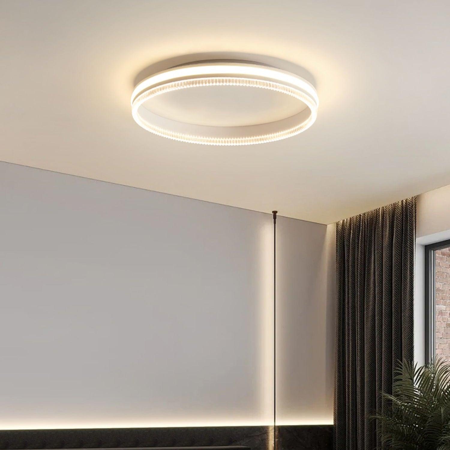 Simple Acrylic Ring Overhead Fixture Ceiling Light