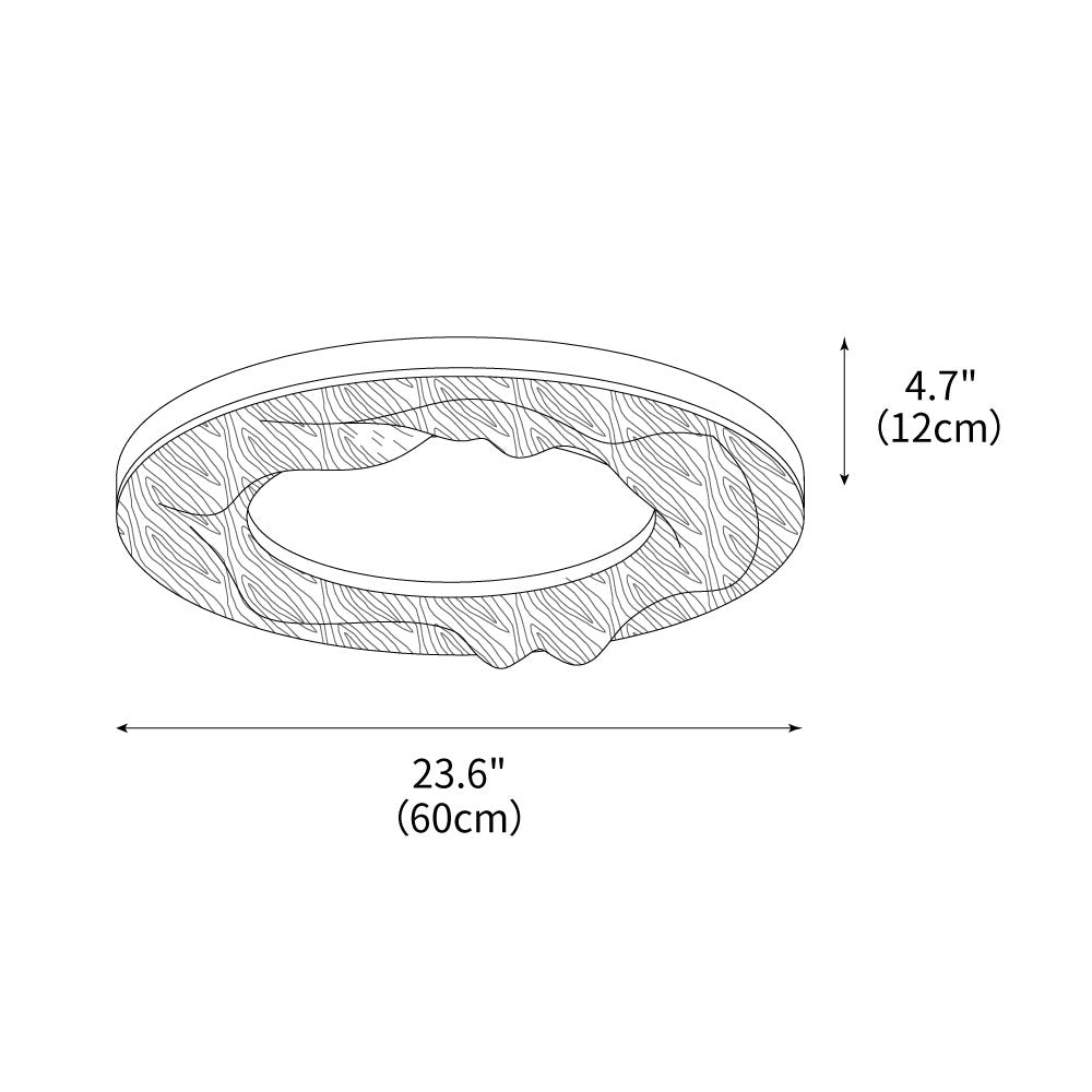 Sky Lake Ceiling Lamp 23.6" — product detail 3