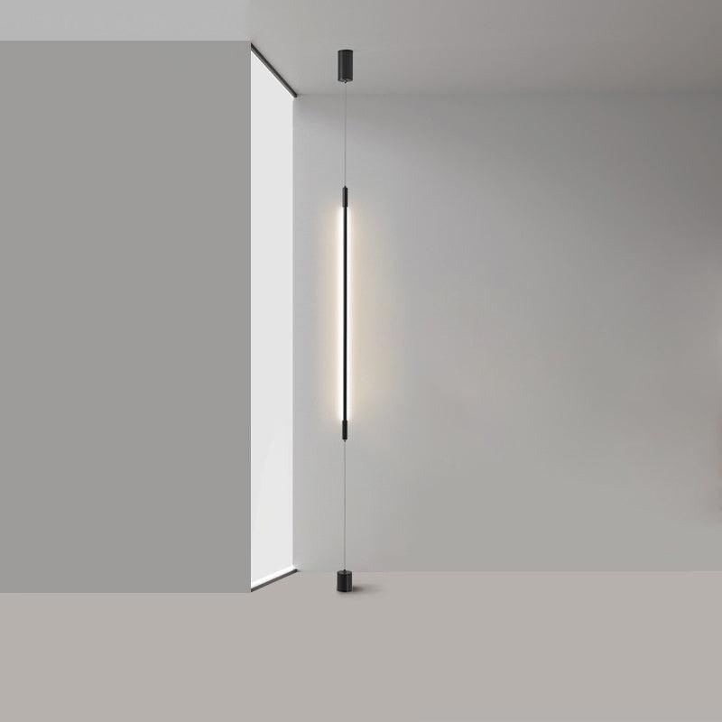 Close-up angle of Slim Line Cabinet Stand Lamp Floor Lamp showing form and material detail