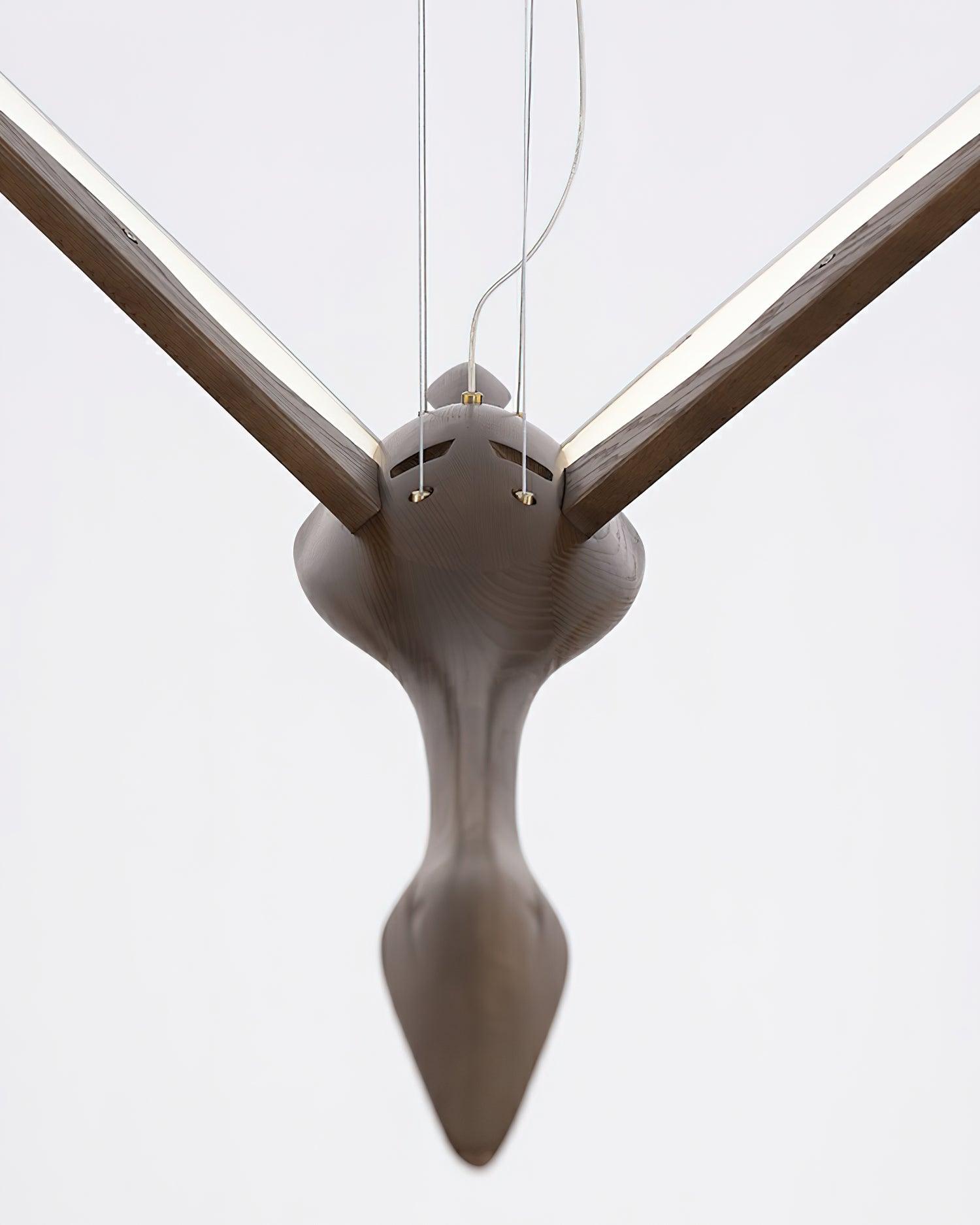 Soaring Crane Chandelier 46.5