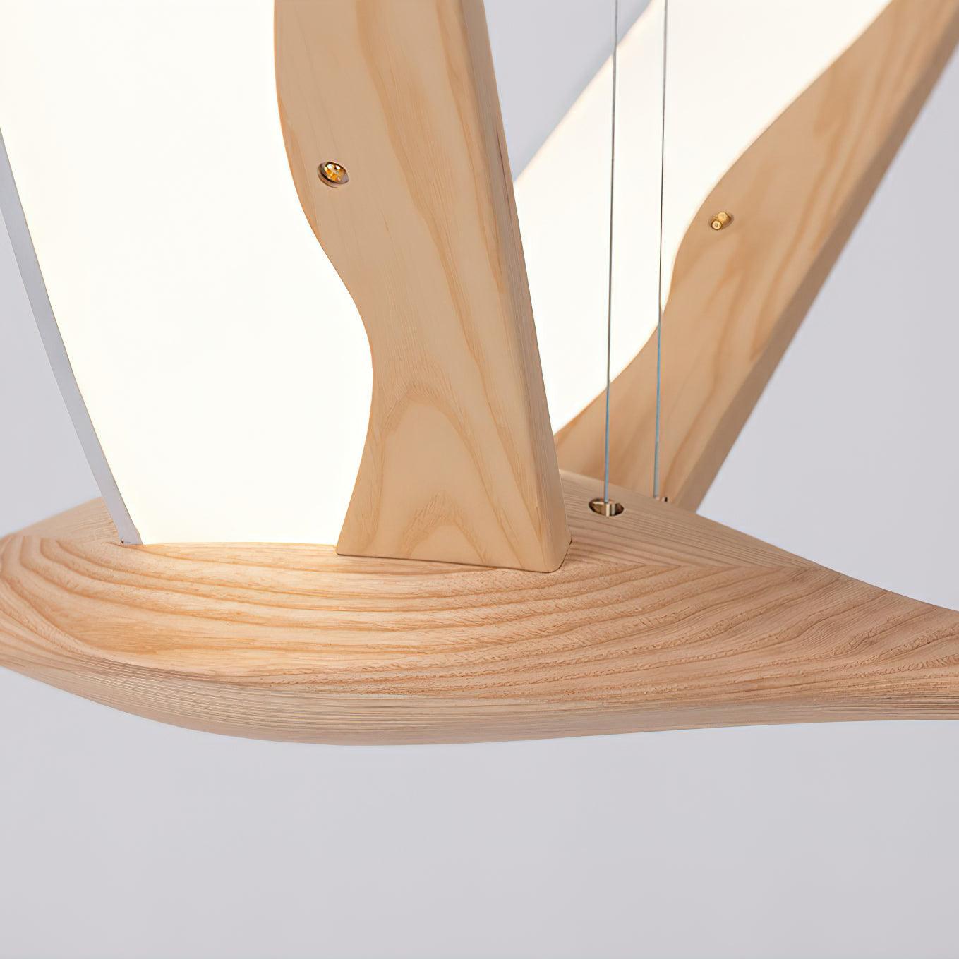 Soaring Crane Chandelier 46.5