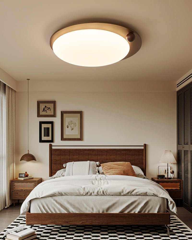 Wood Accent Ceiling Light detail view 5