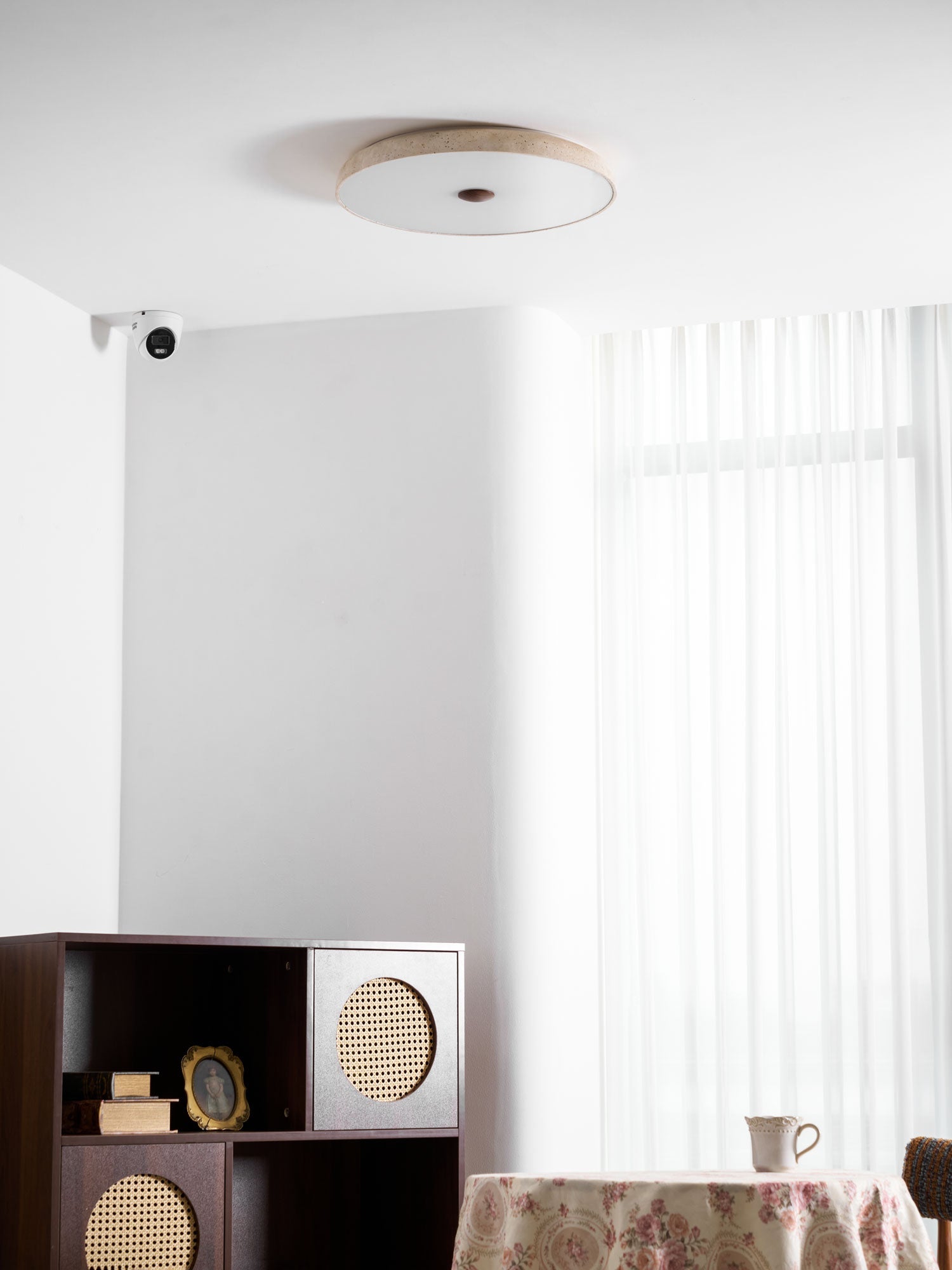 Solaro Travertine Ceiling Light