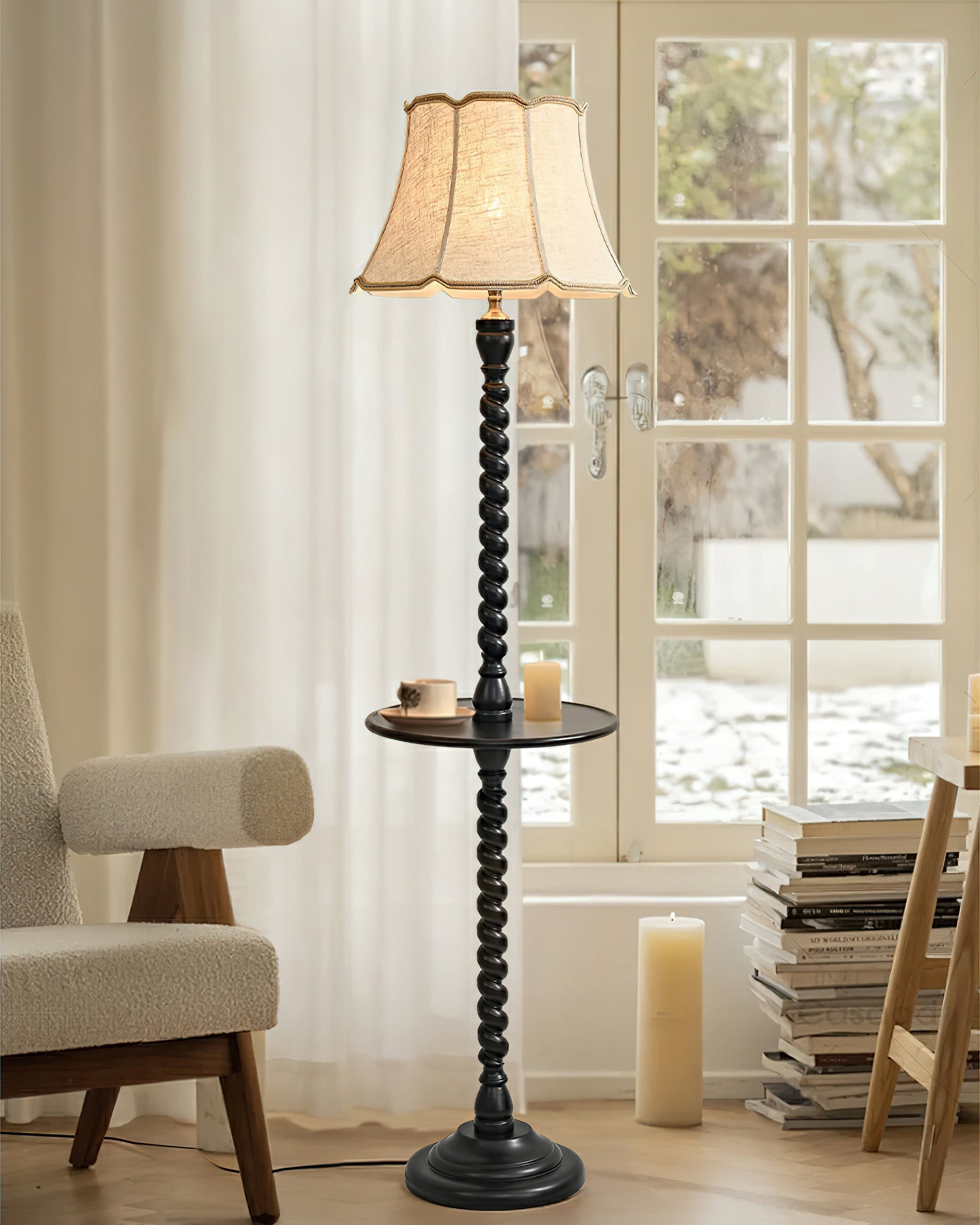 Spiral Floor Lamp 17.7