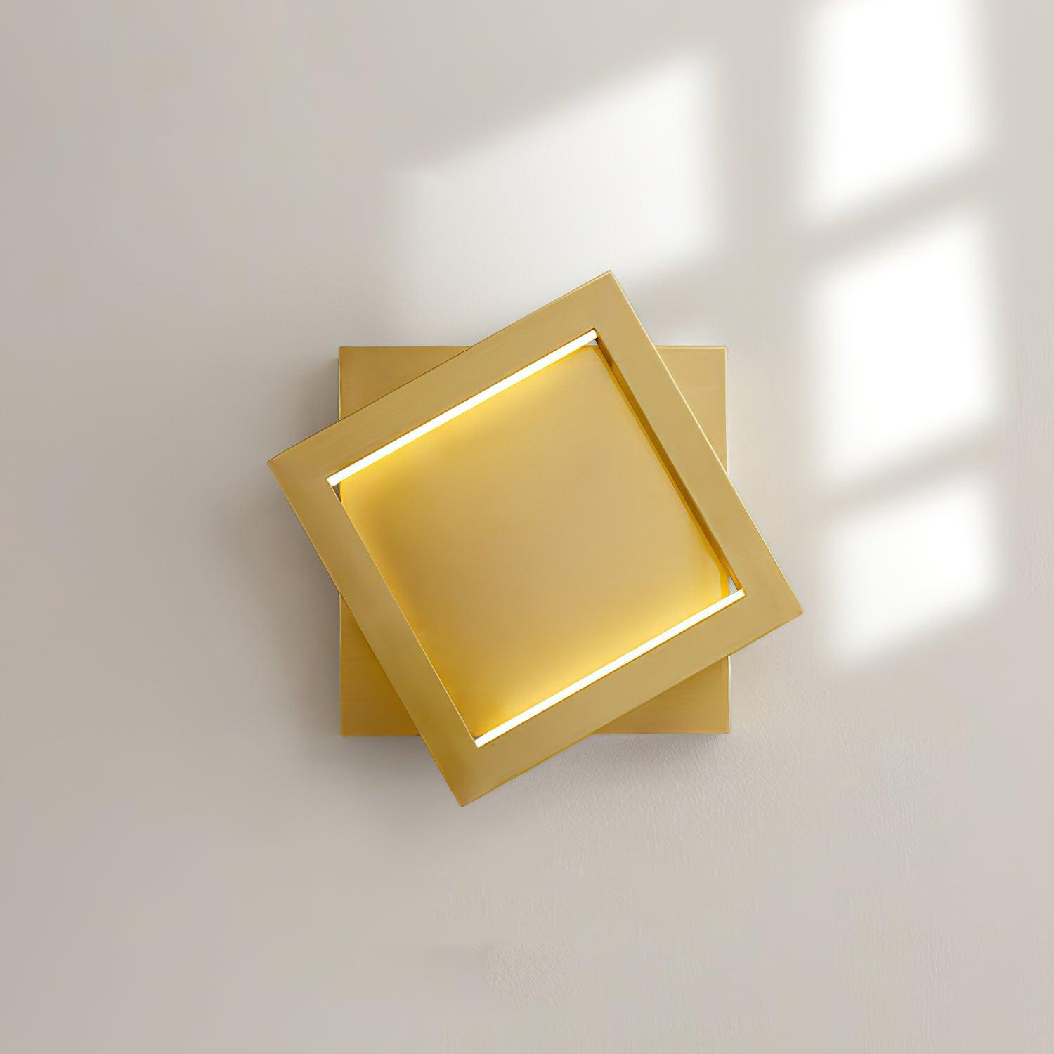 Square Wall Light 7.5