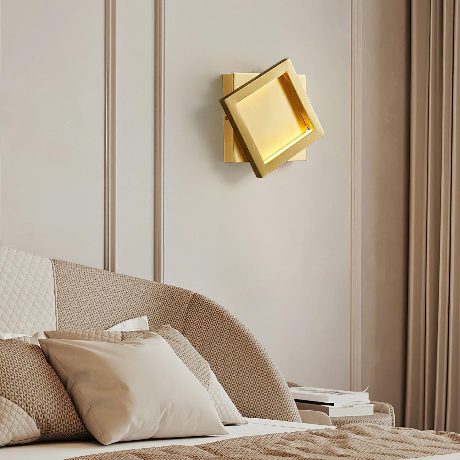 Square Wall Light 7.5