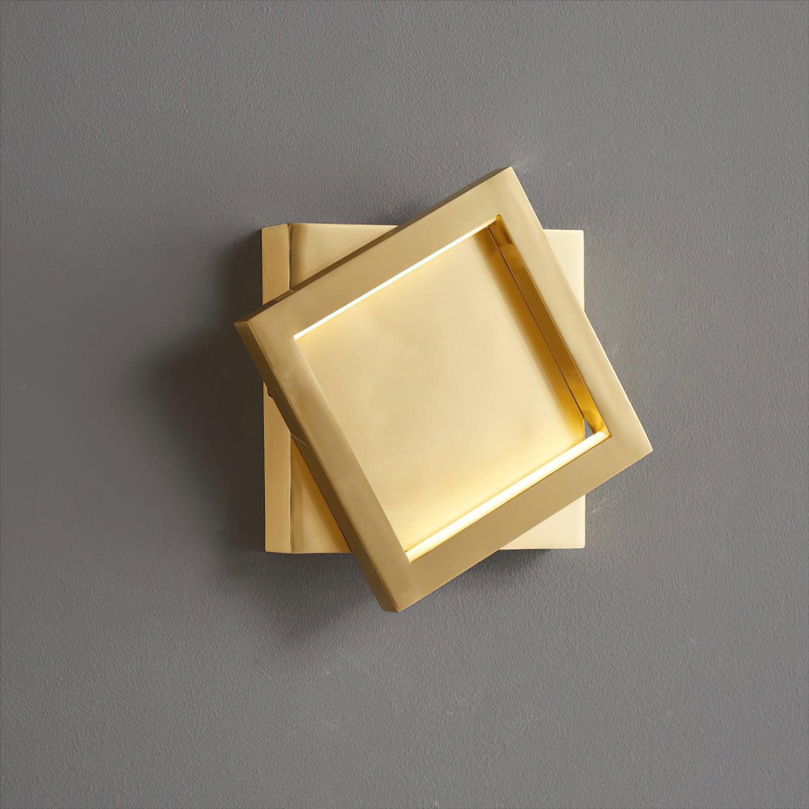 Square Wall Light 7.5