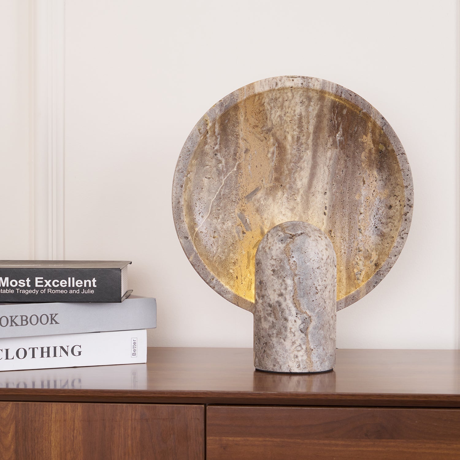 Stone Table Lamp 11.8