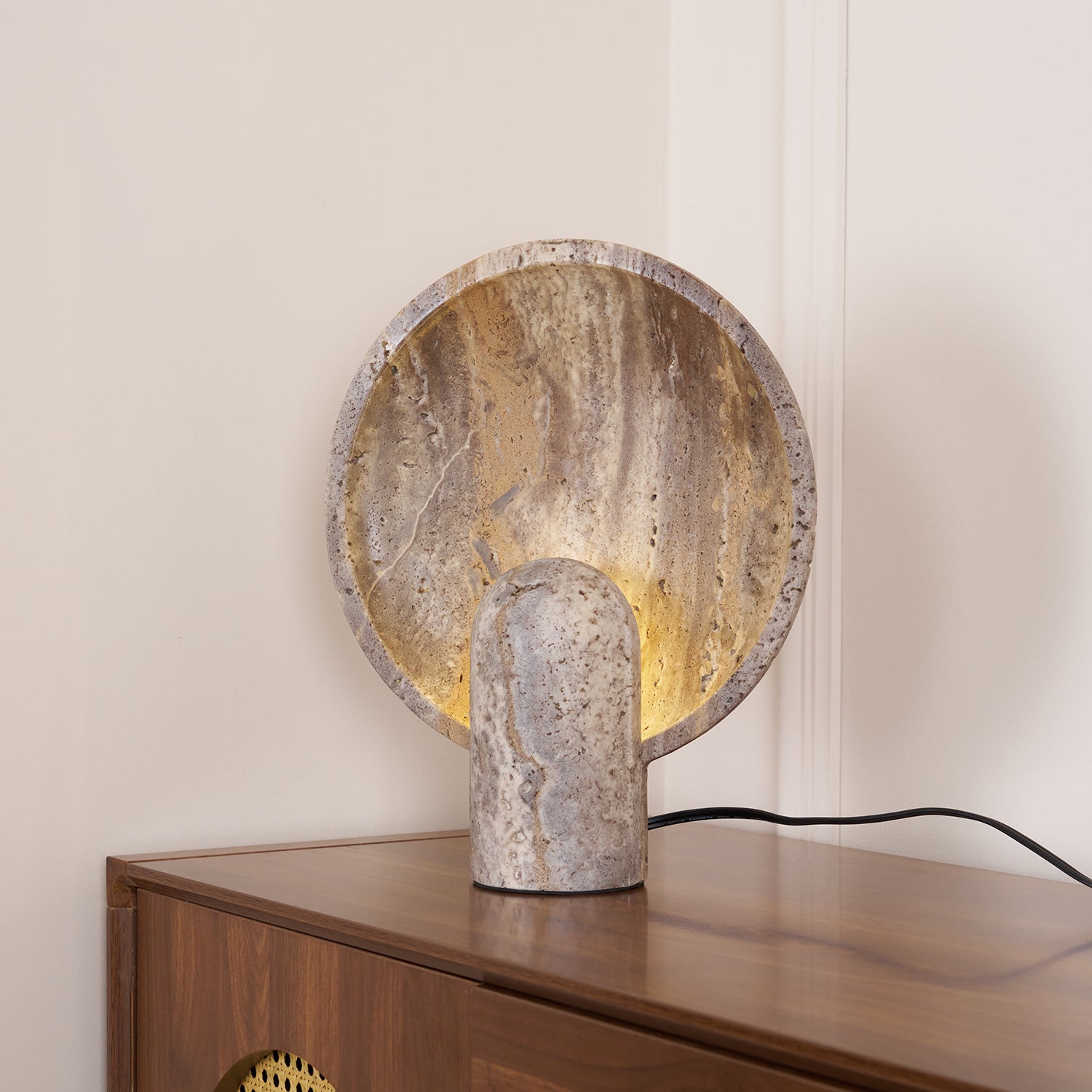 Stone Table Lamp 11.8