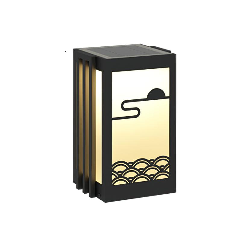 Sunrise Pattern Garden Light Table Lamp