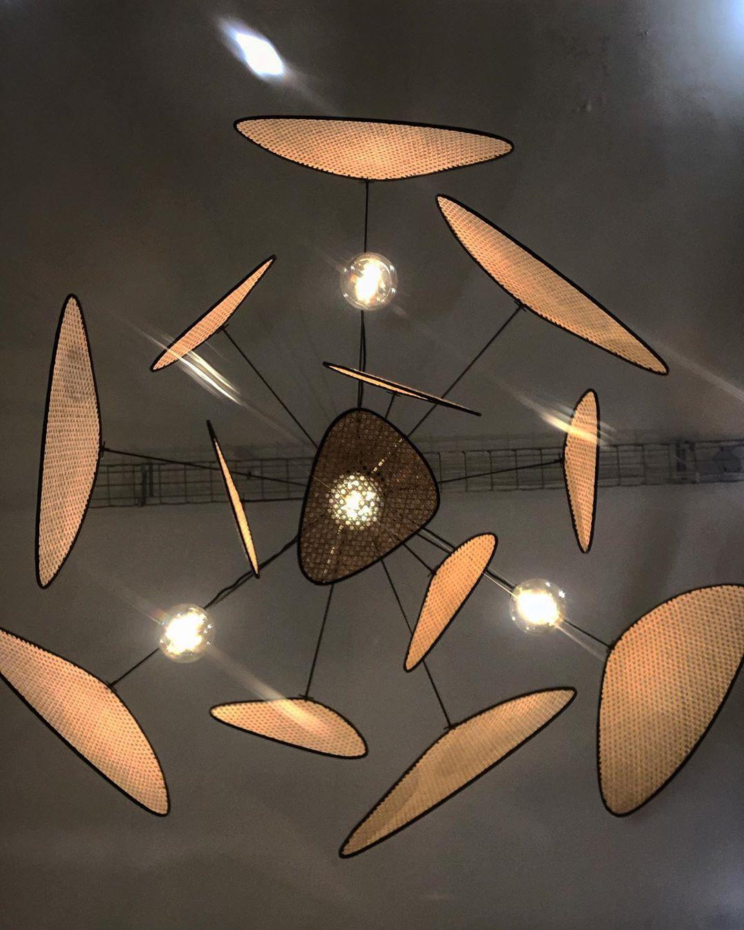 Screen Cannage Swag Light Chandelier