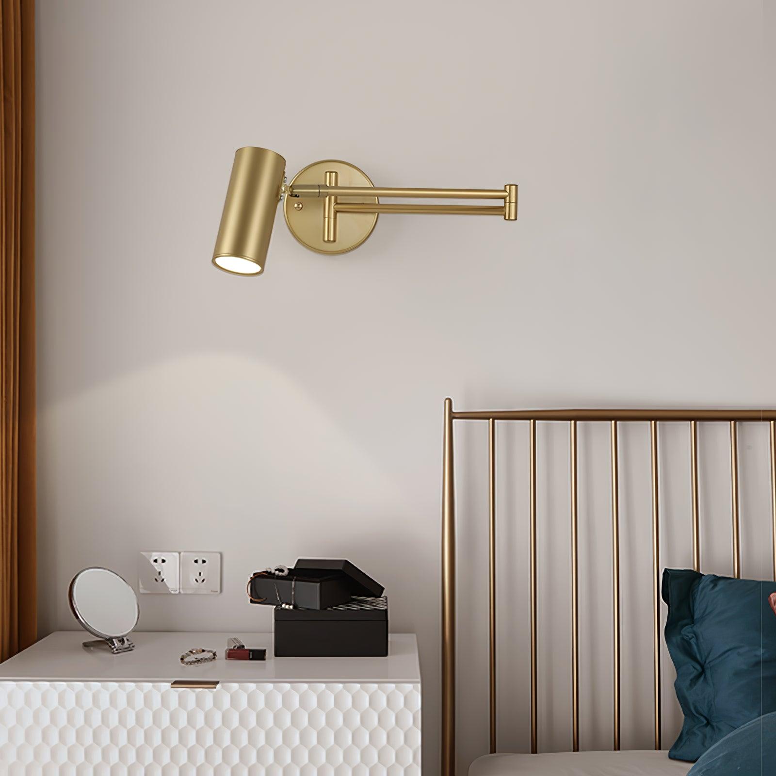 Pivot Arm Wall-mounted Lamp Wall Light, Hardwired Wall Sconce, detail 3