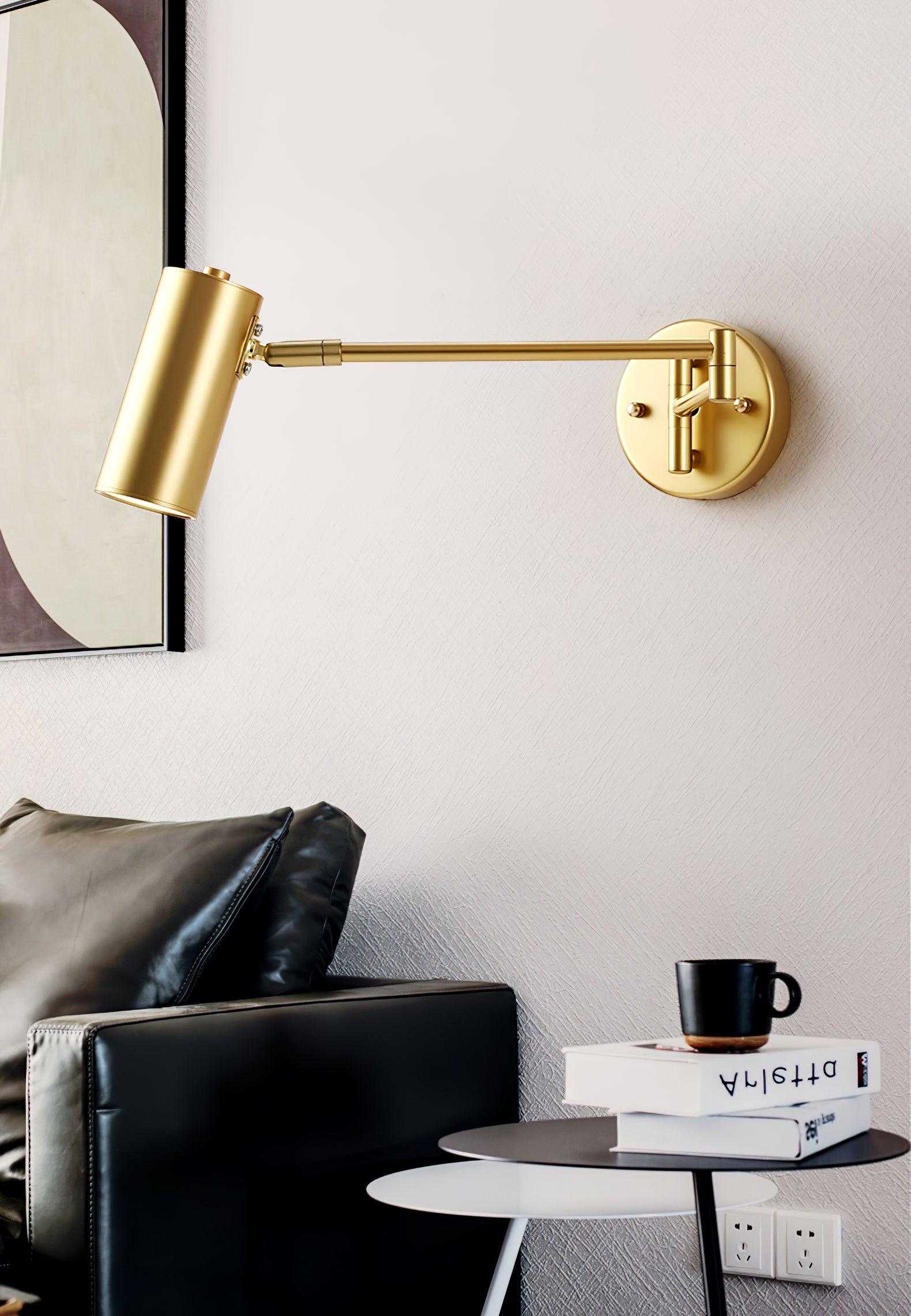 Pivot Arm Wall-mounted Lamp Wall Light, Hardwired Wall Sconce, detail 25
