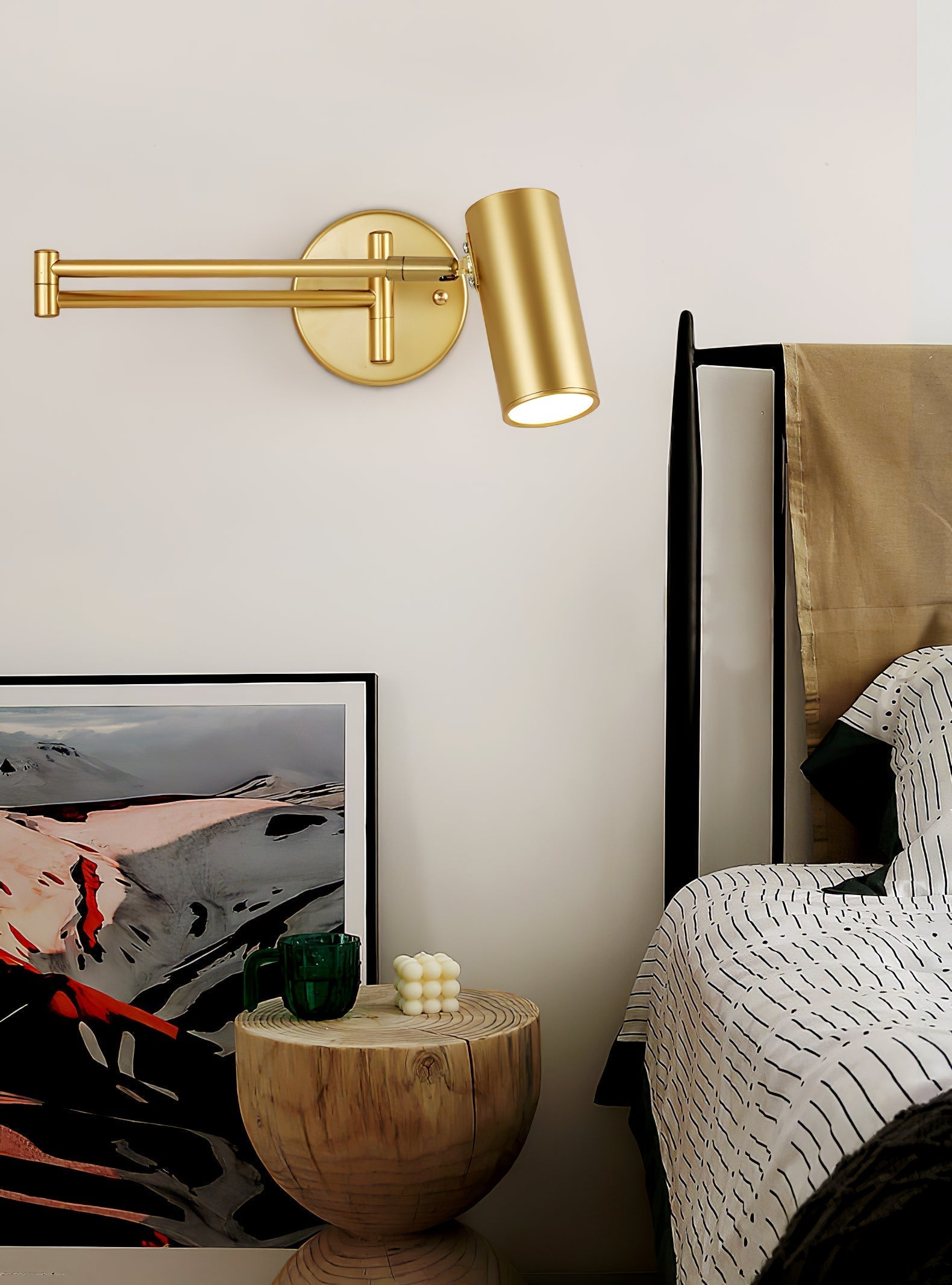 Pivot Arm Wall-mounted Lamp Wall Light, Hardwired Wall Sconce, detail 55