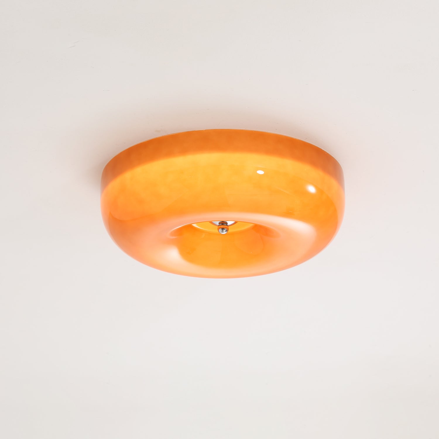 Swirl Glass Ceiling Lamp detail view 2