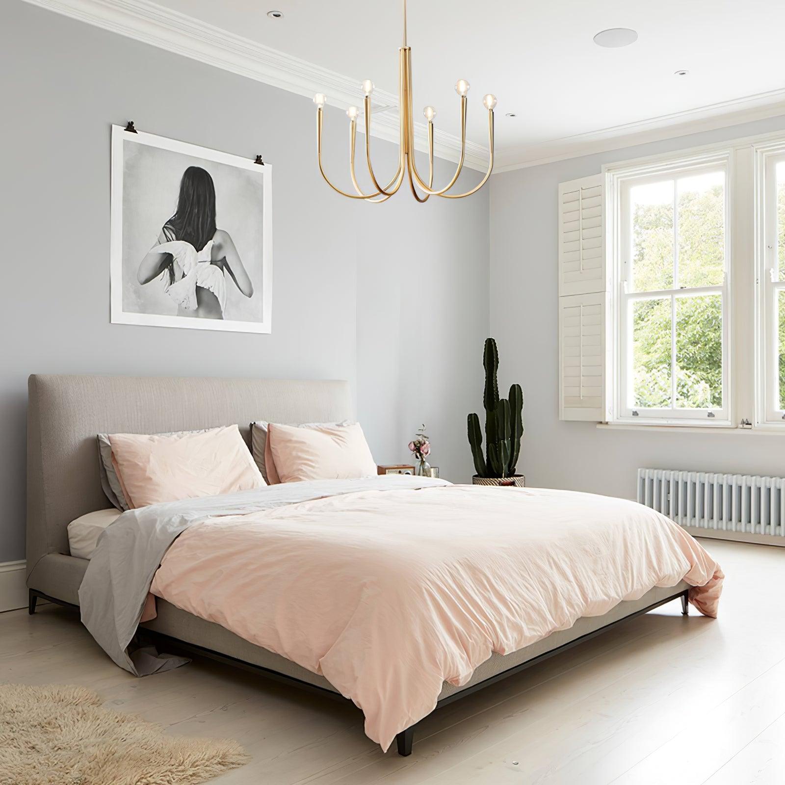 Swoop Arm Chandelier