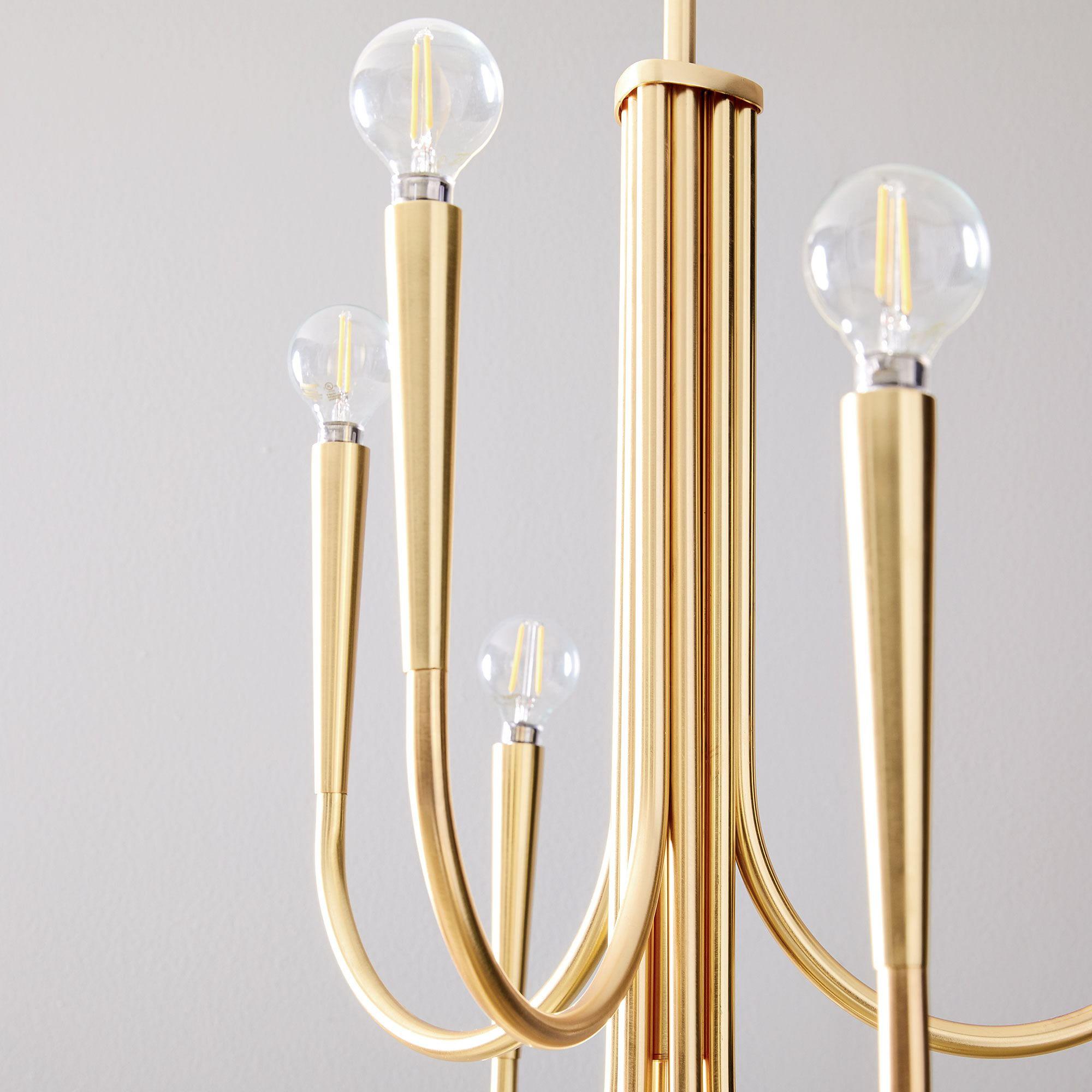 Swoop Arm Chandelier