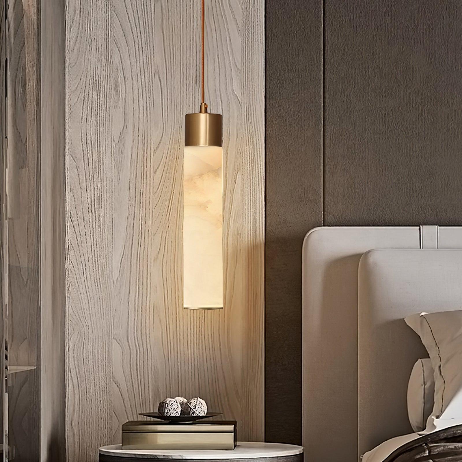 Tala Brass Drop light Pendant Lamp detail view 2
