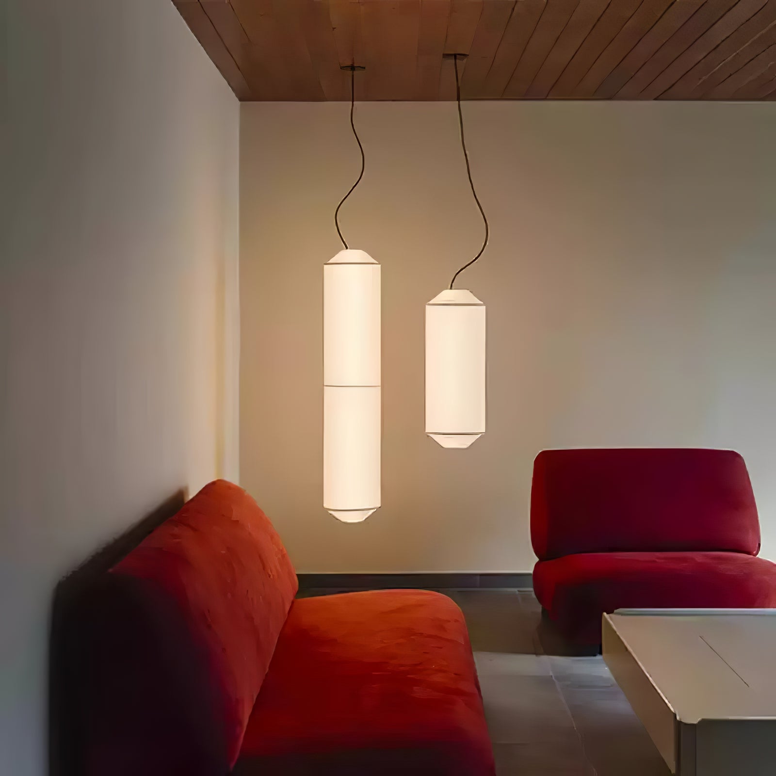 Tekio Mulberry Silk Pendant Lamp
