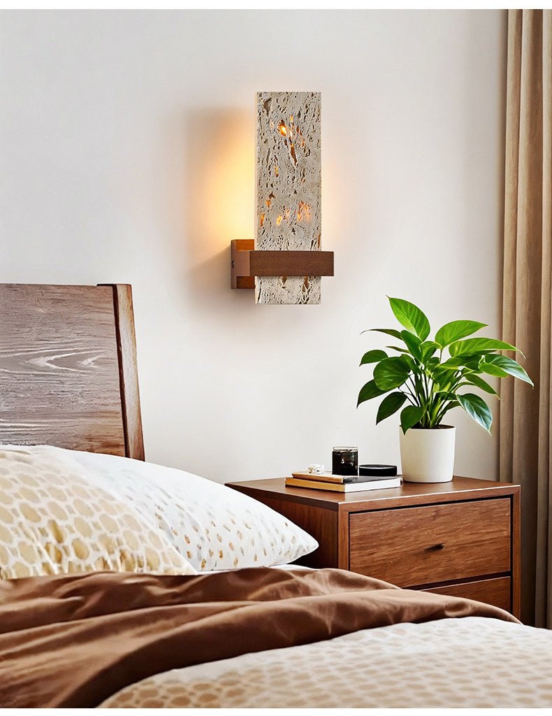 Terra Travertine Wall Light