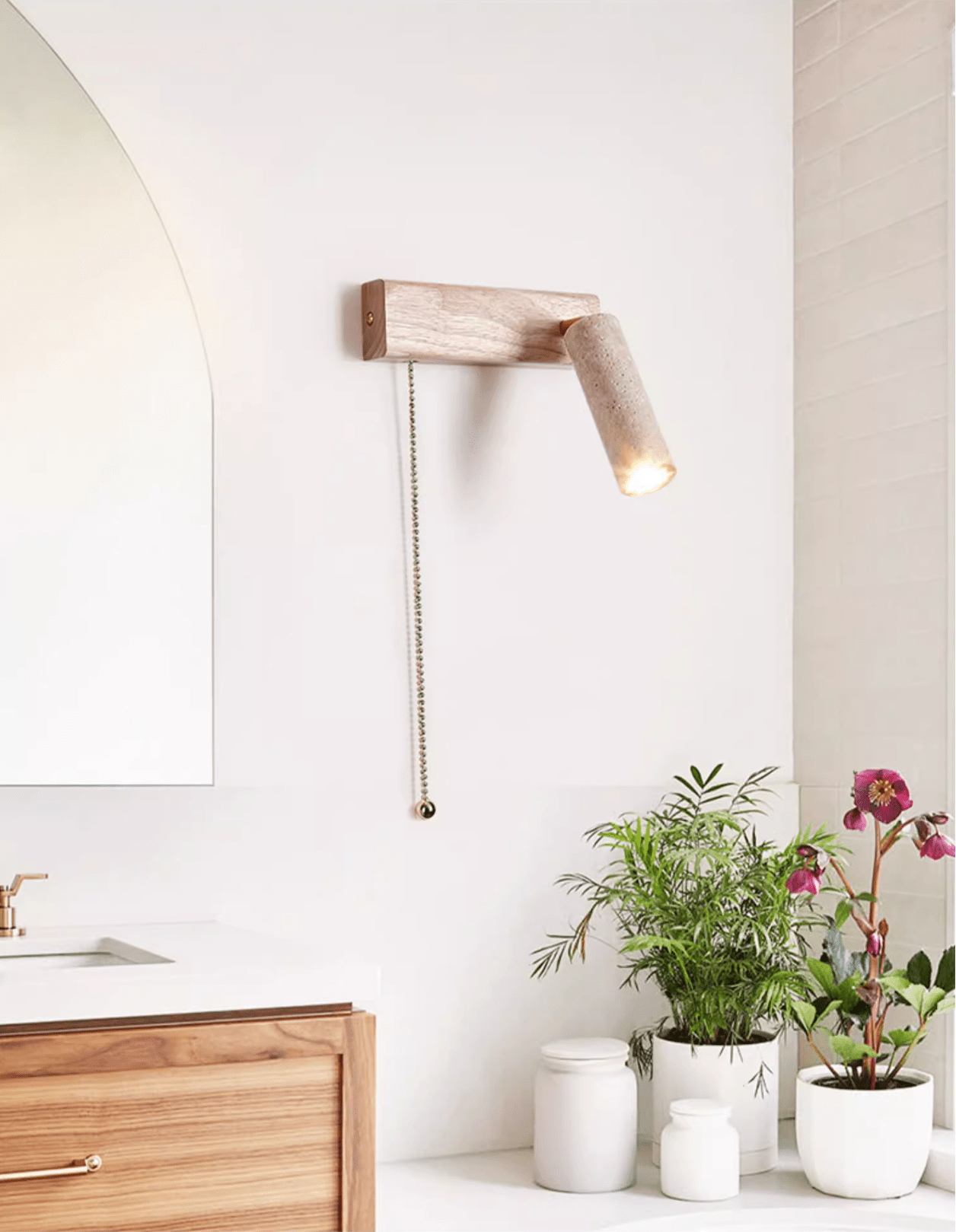 Terra Beam Pull Wall Sconce