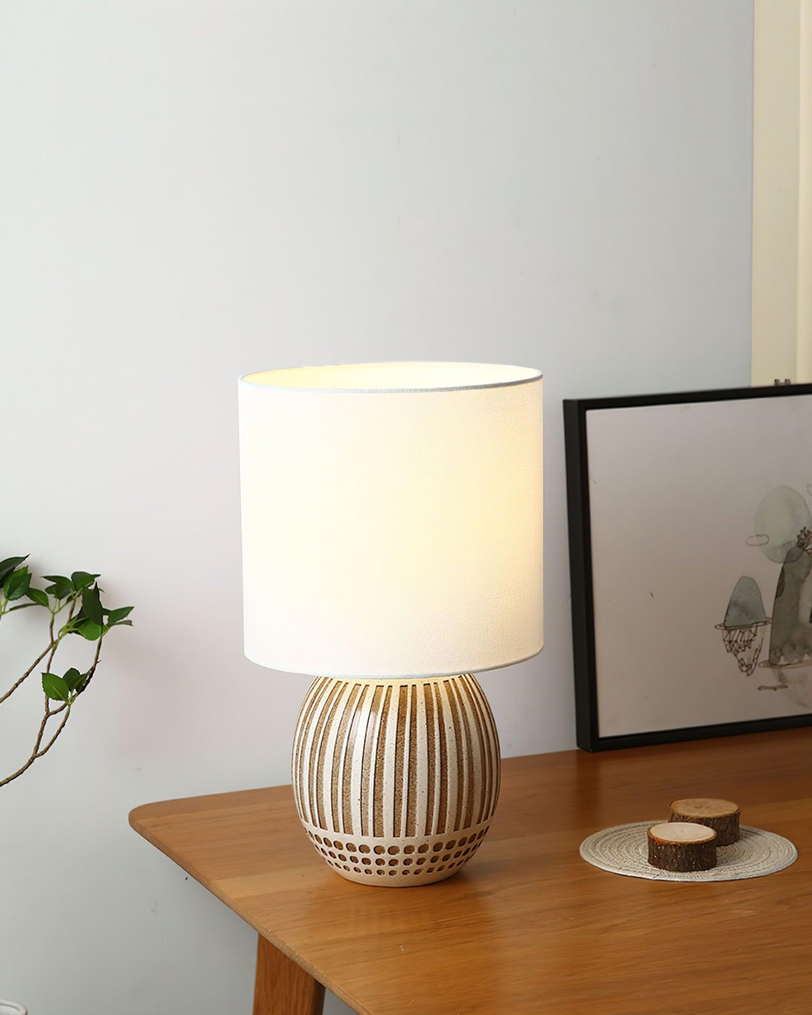 Terra Stripes Table Lamp 9.8