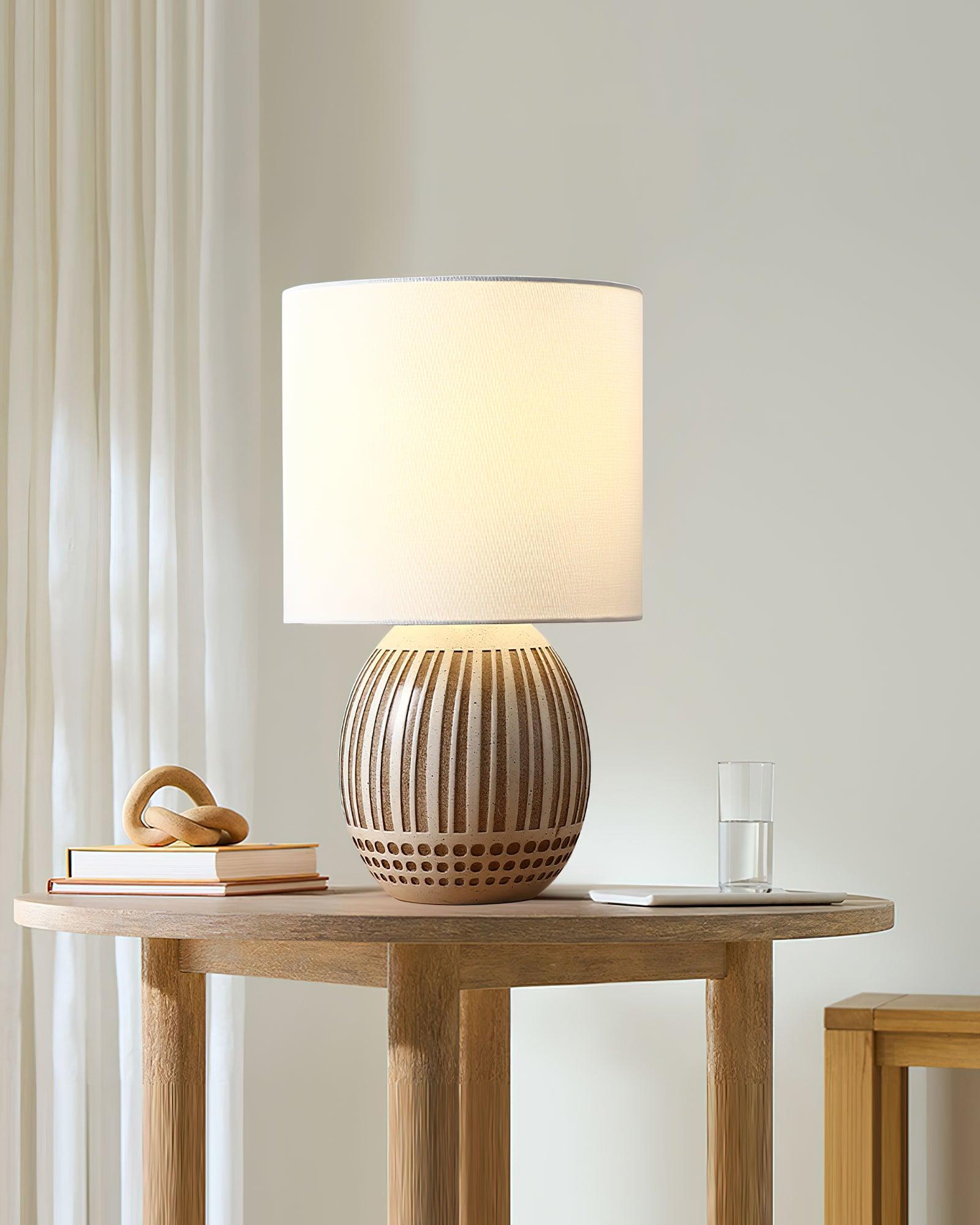 Terra Stripes Table Lamp 9.8
