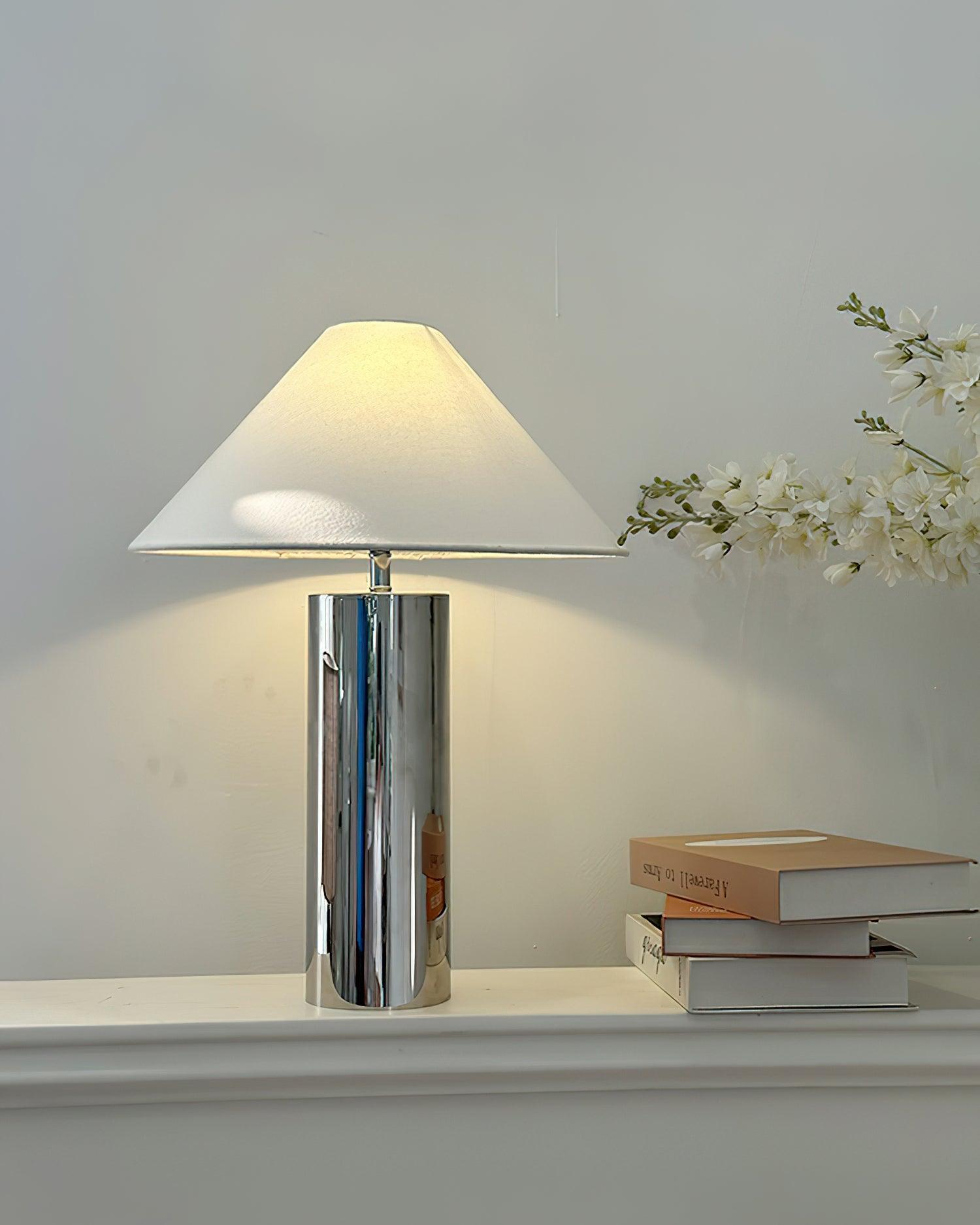 Theo Chrome Table Lamp 15.7