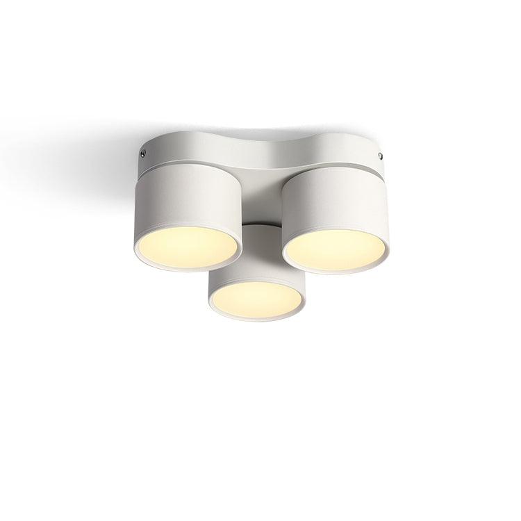 Rotating Folding Three Head Overhead Light Spotlight