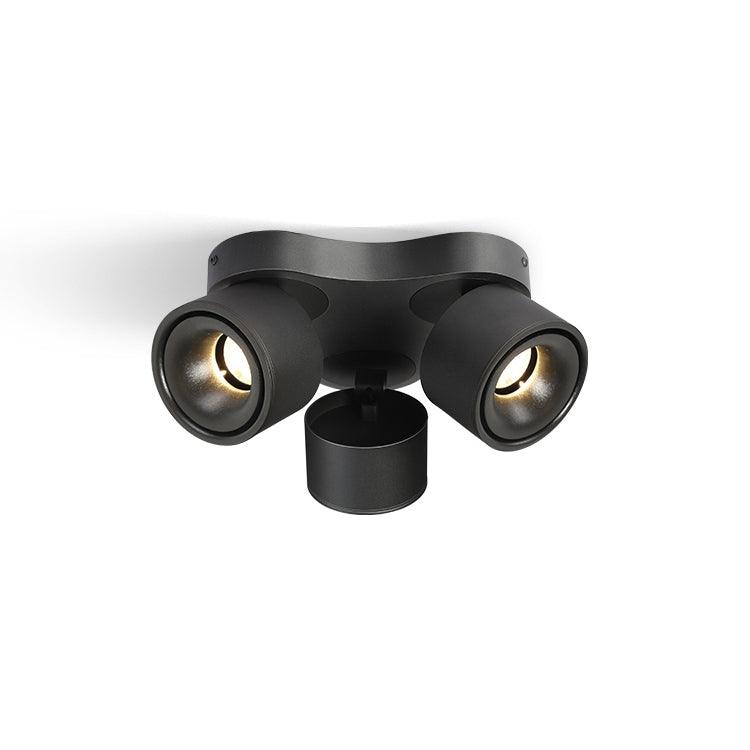 Rotating Folding Three Head Overhead Light Spotlight