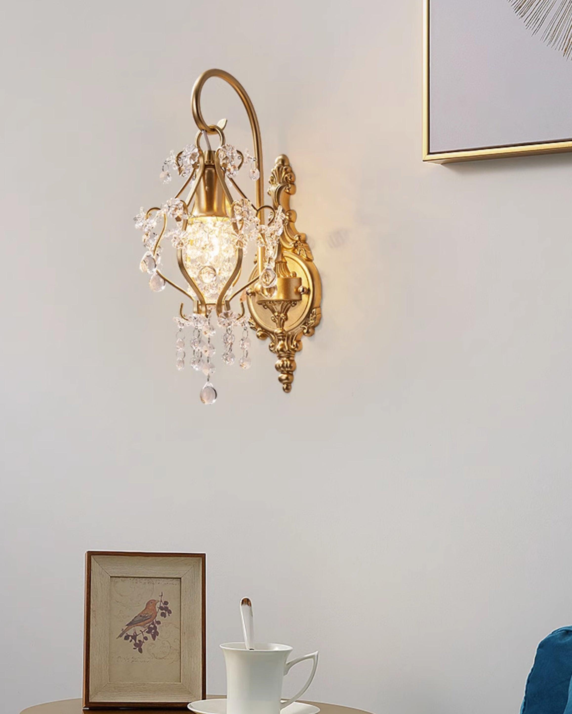 Timon Crystal Wall Lamp 8.7
