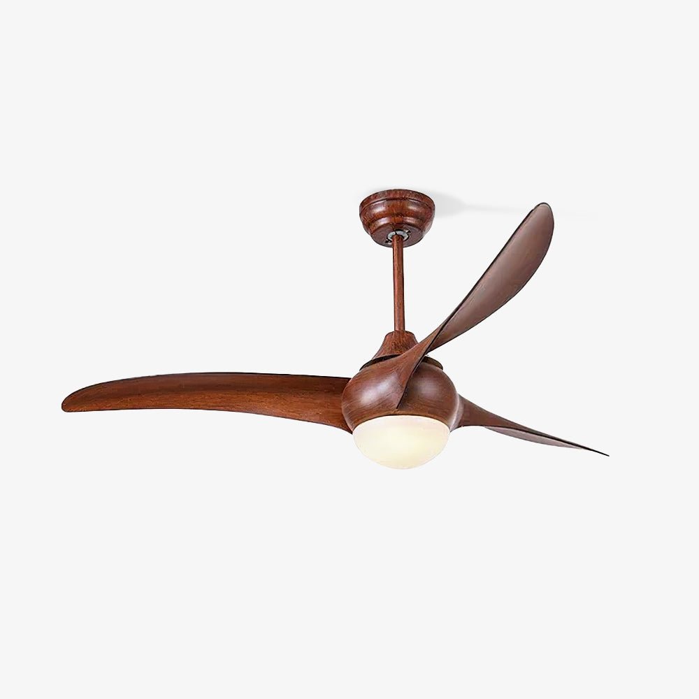 Traditional Flush Mount Light Ceiling Fan