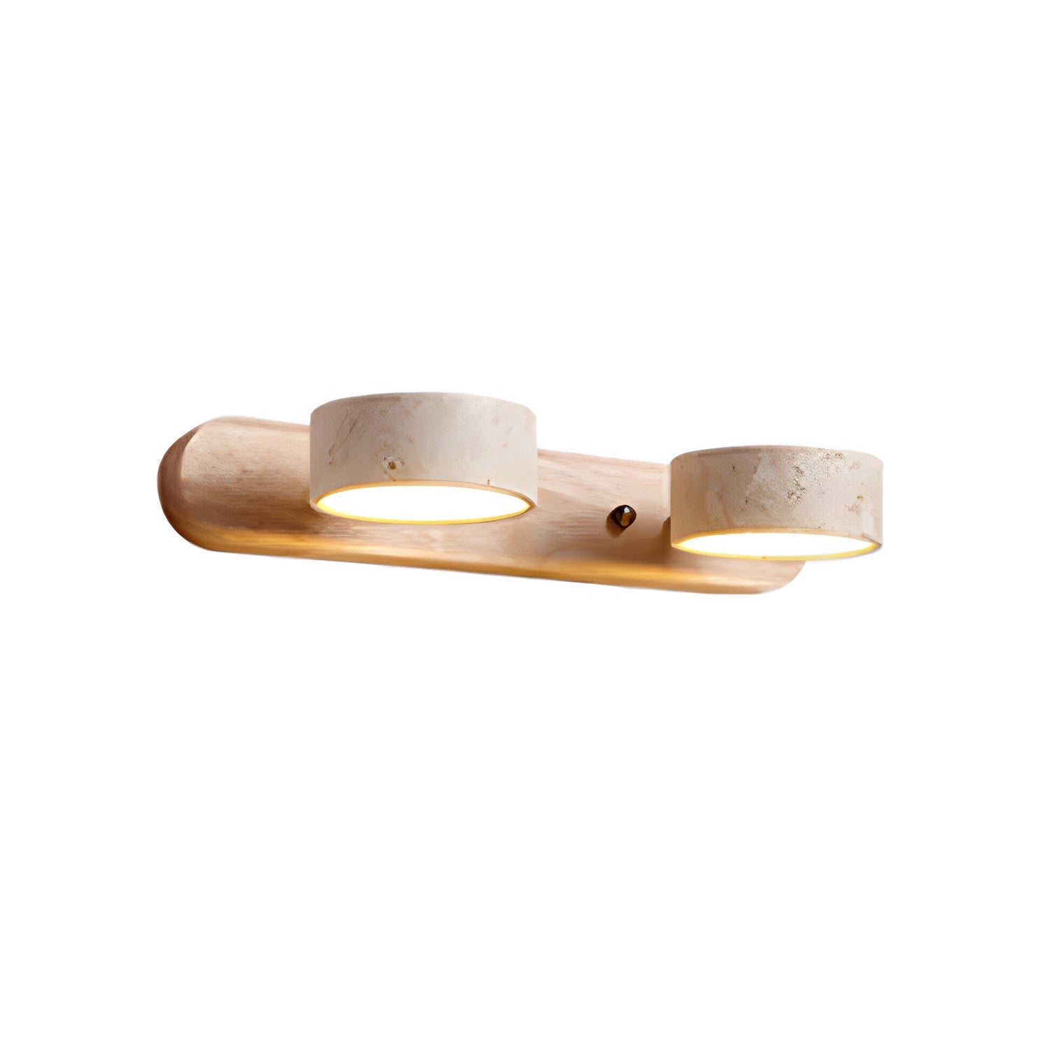 Travertine Duo Rechargeable Wall Light Vanity Light