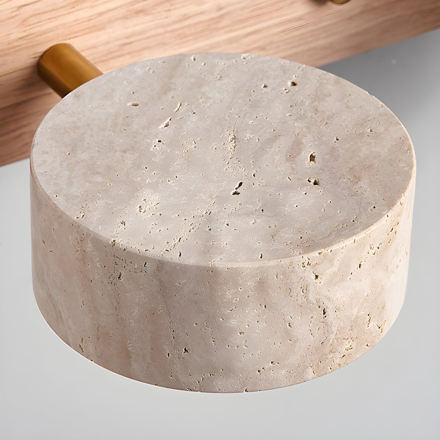 Travertine Duo Rechargeable Wall Light Vanity Light